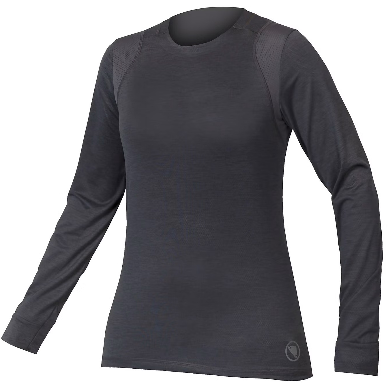 Picture of Endura SingleTrack Long Sleeve Jersey Women - grey