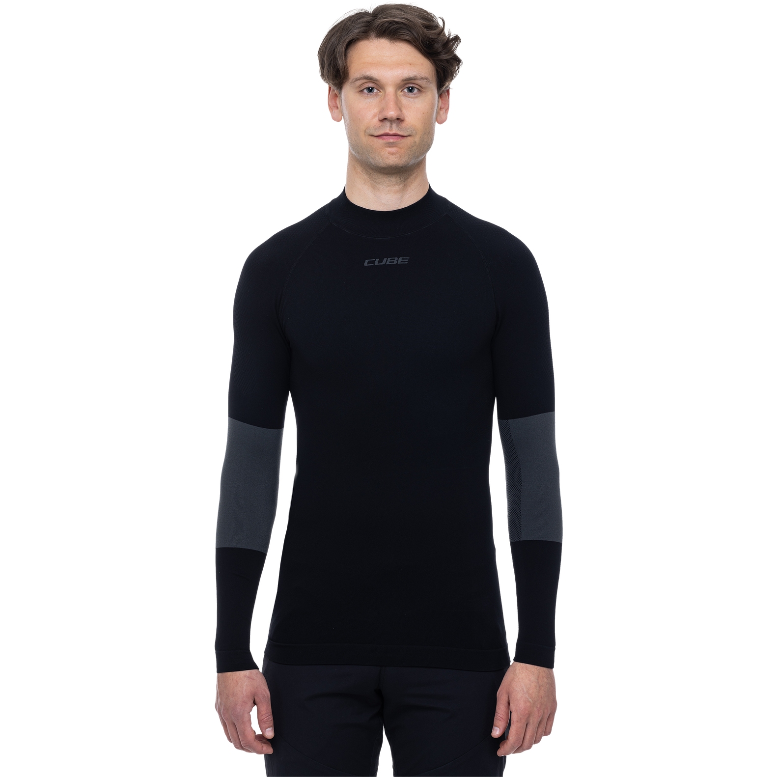 Picture of CUBE Race Be Warm Functional Long Sleeve Undershirt Men - black