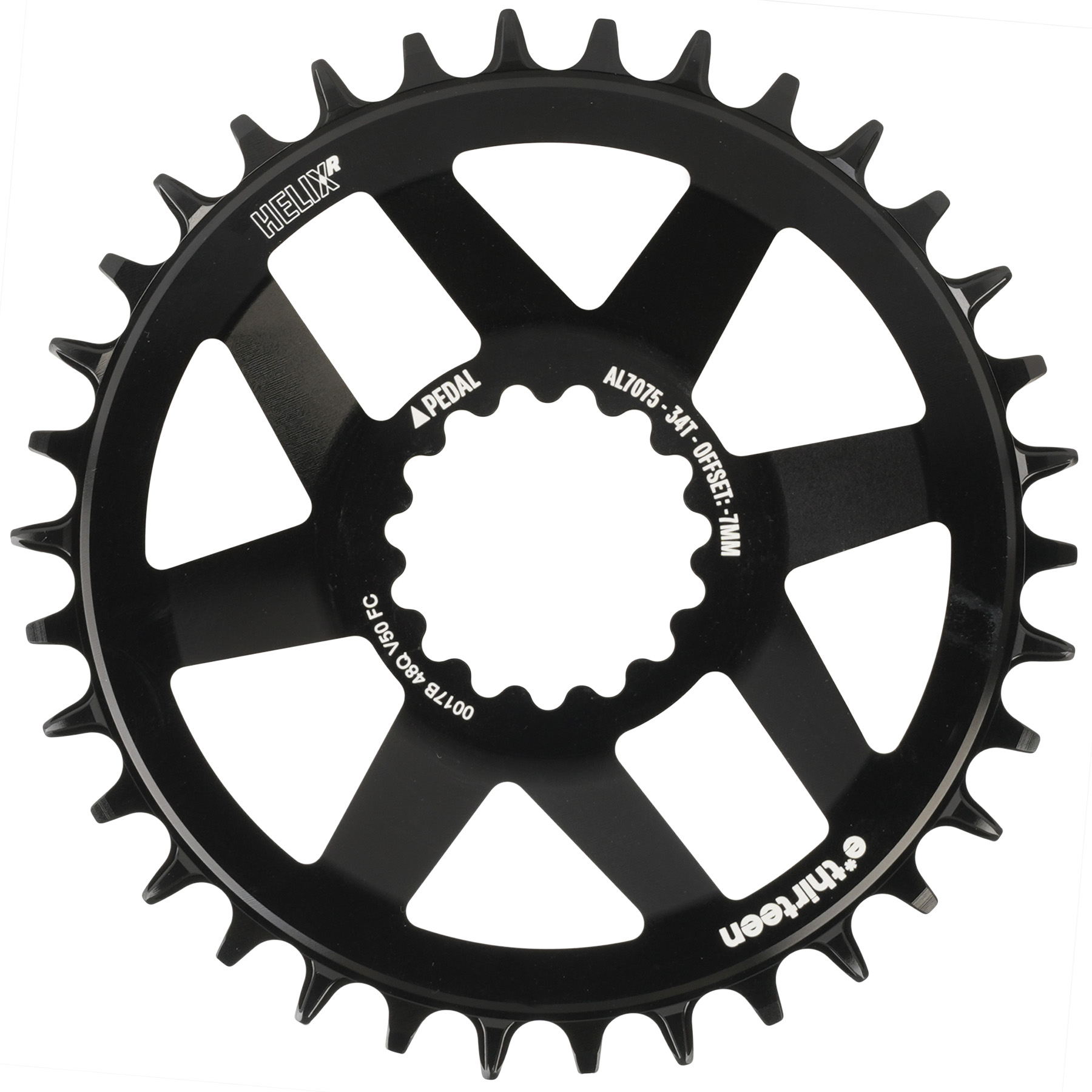 Chaîne E*thirteen HEIM2 - 105 Maillons - Noire - 32-36 Dents - Neuve