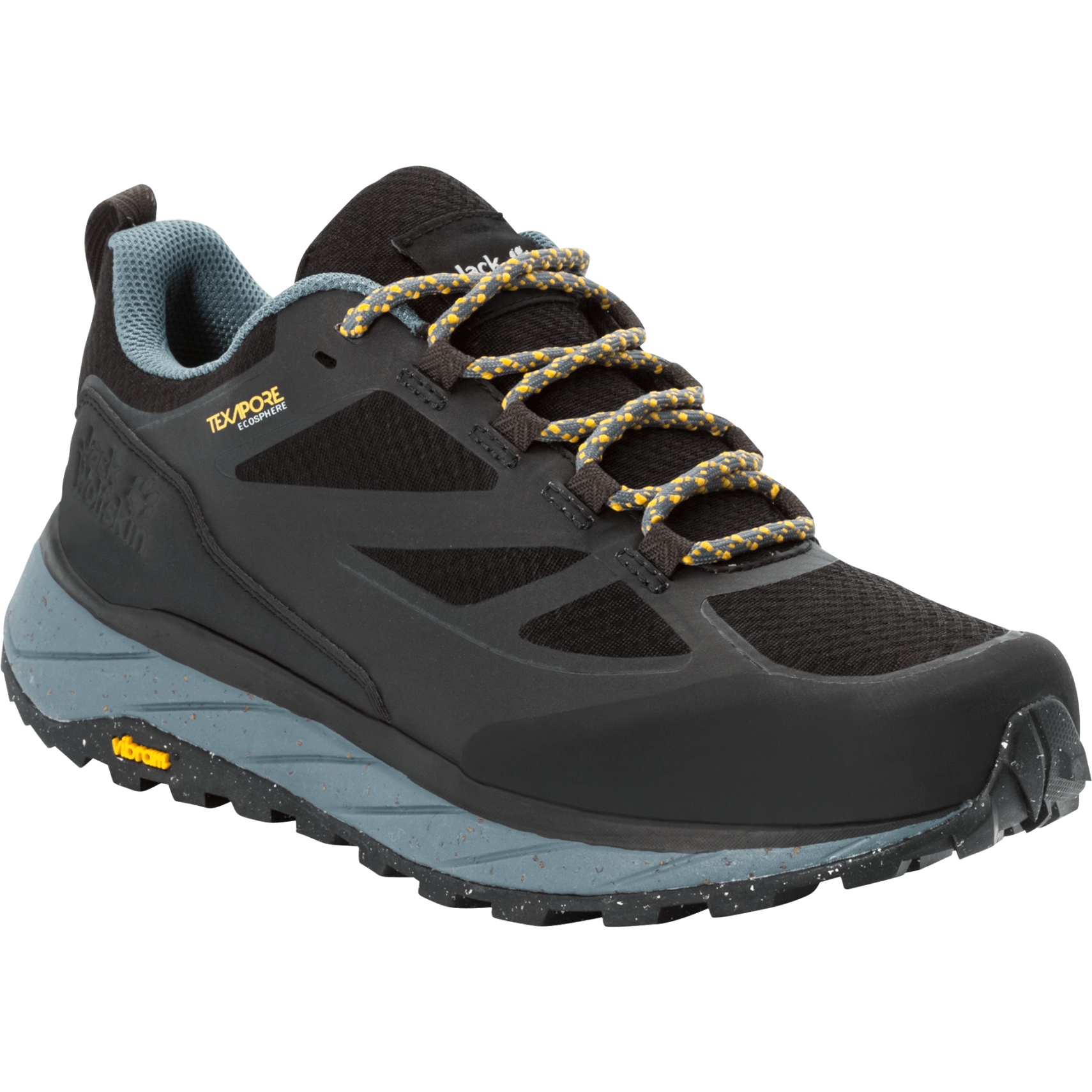 Picture of Jack Wolfskin Terraventure Texapore Low Hiking Shoes Men - phantom / grey