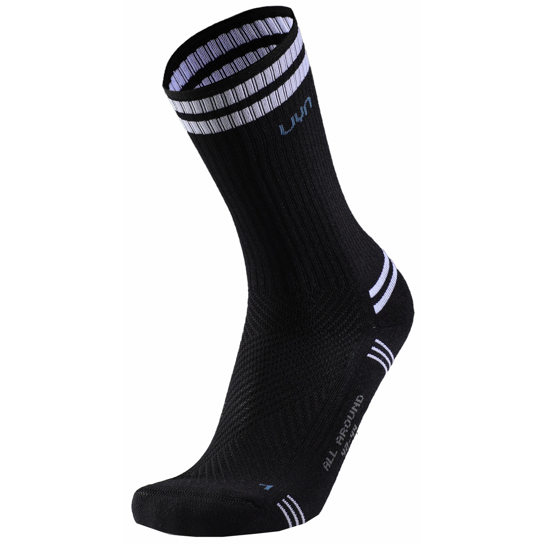 Produktbild von UYN All Around Socken - Schwarz/Weiß