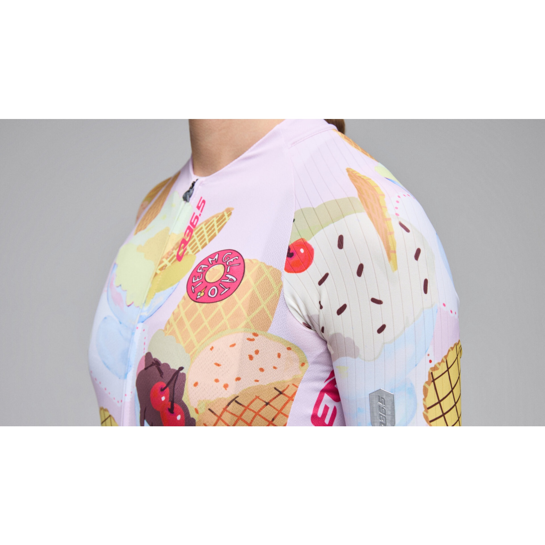 Q36.5 Gregarius Pro Team Gelato Dames shirt met korte mouwen