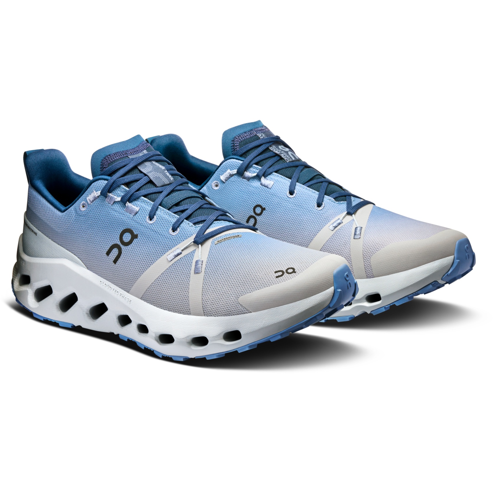 Immagine prodotto da On Scarpe Running Uomo - Cloudsurfer Trail Waterproof - Chambray | Glacier