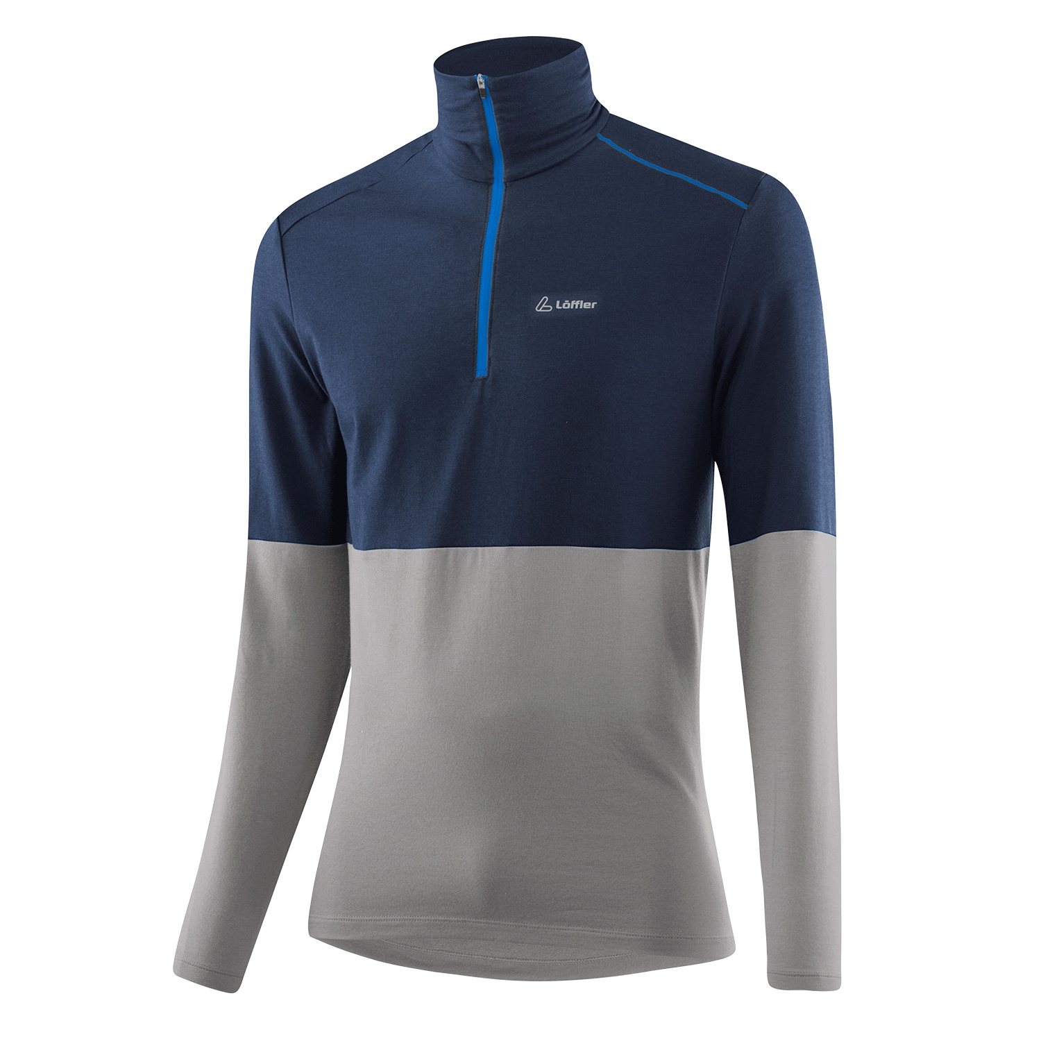 Productfoto van Löffler Coblo Transtex® Midlayer Shirt met Lange Mouwen Heren - donkerblauw 495