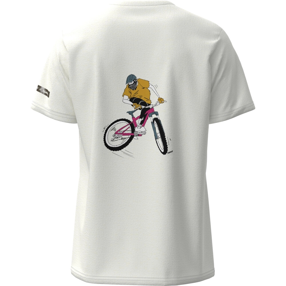 Shimano Sentiero Ltd. Футболка мужская - Белая MTB white