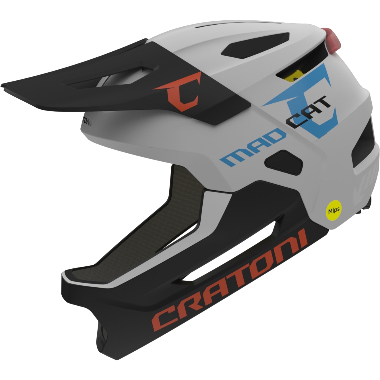 Produktbild von CRATONI MadCat MIPS Fahrradhelm Kinder - white-black matt