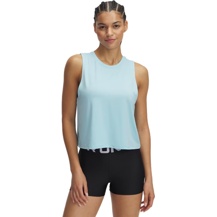 Produktbild von Under Armour UA Vanish Elite Vent Crop-Top Damen - Stream