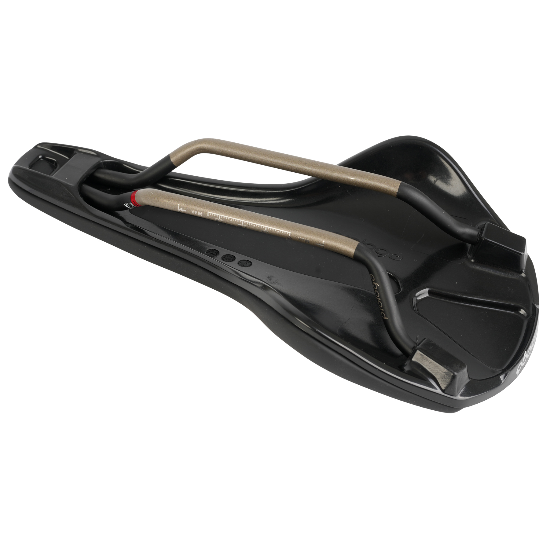 Selle Prologo Nago Evo X8 Rouge - Rails Titane 1.4 - Route/VTT - Occasion
