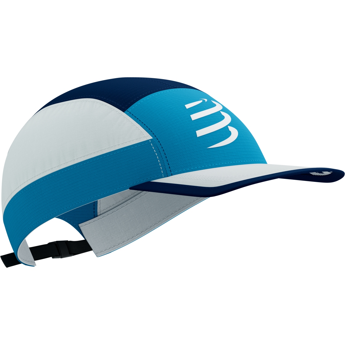 Compressport 5 Panel Light Cap - hawaiian ocean/estate blue | BIKE24