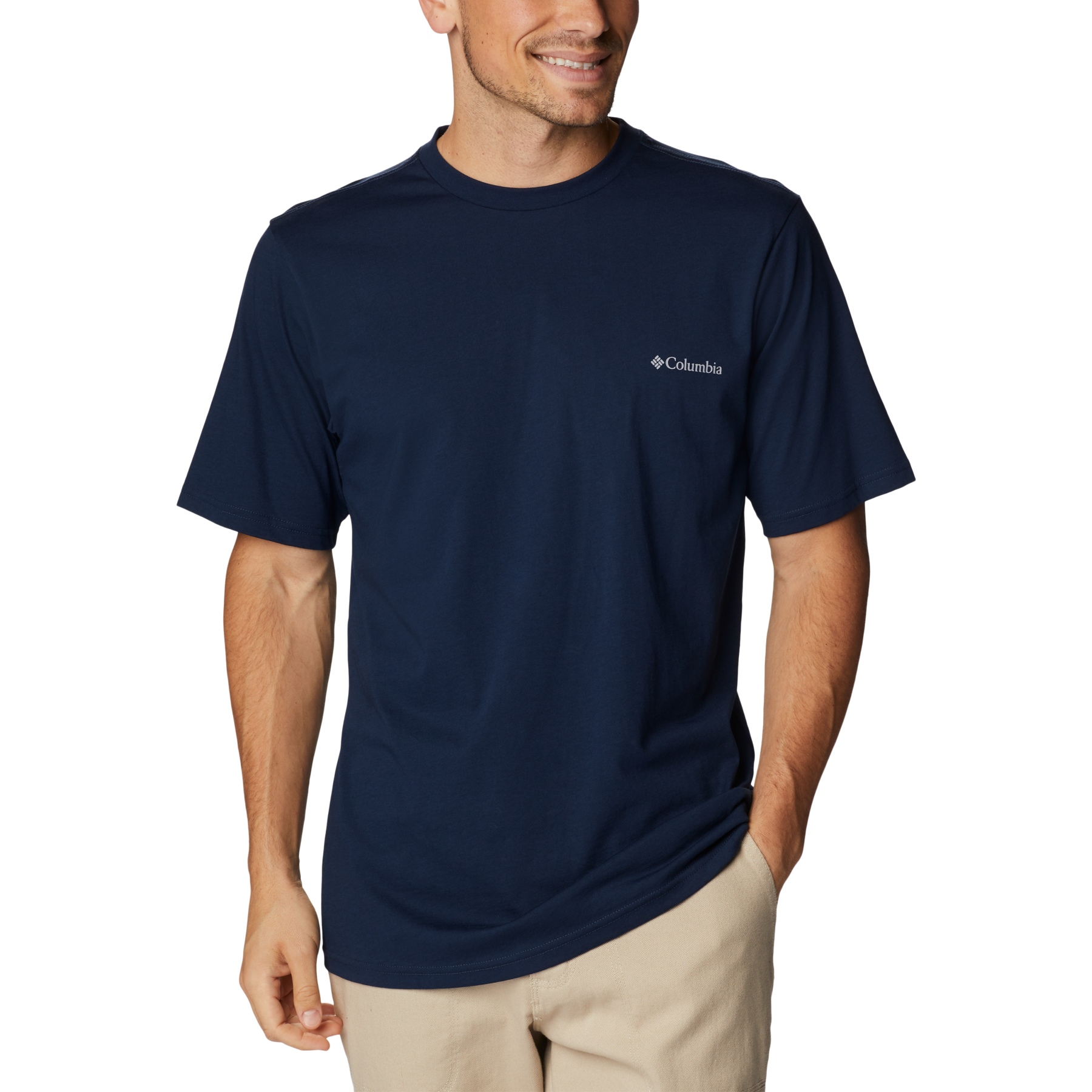 Productfoto van Columbia CSC Basic Logo T-Shirt Heren - Collegiate Navy/LC CSC Branded Graphic