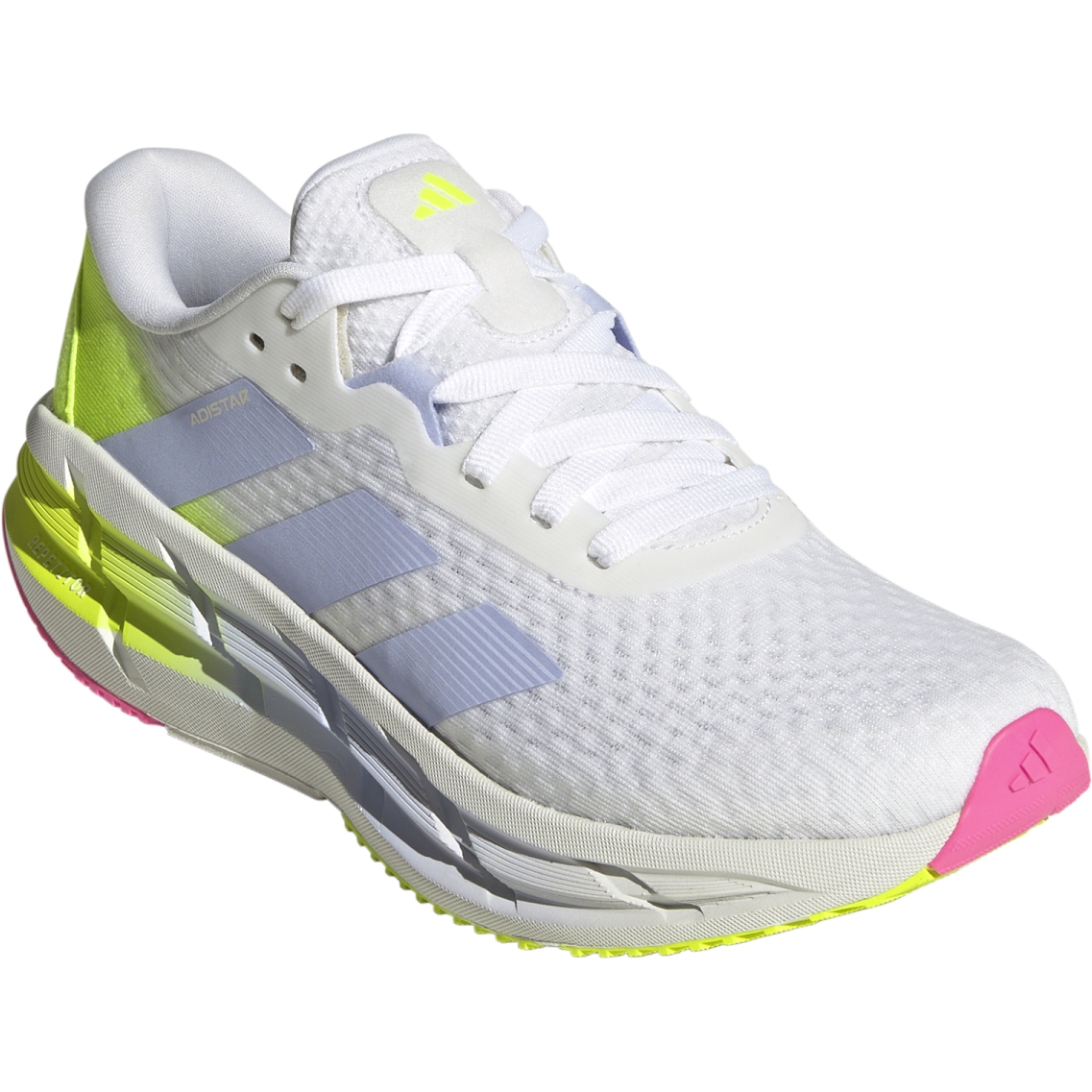 Bild von adidas Adistar 3 Laufschuhe Damen - white/violet tone/lucid lemon JI1229