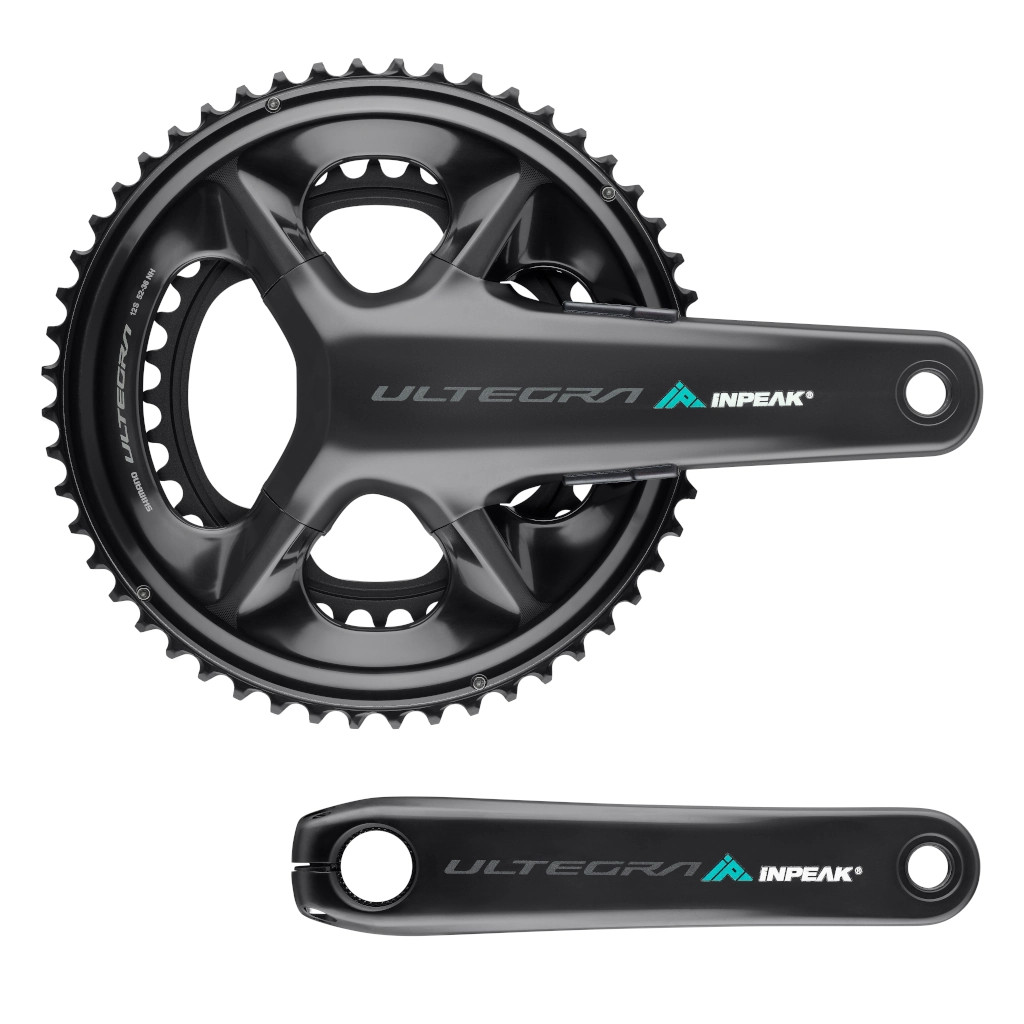 Picture of INPEAK Powercrank-E TWiN2 Powermeter Crankset - Shimano Ultegra FC-R8100 - 52/36