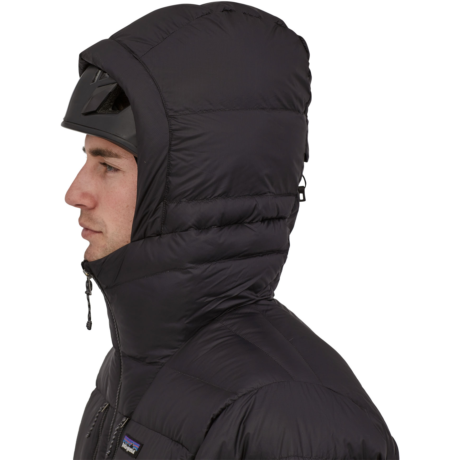 Patagonia Fitz Roy Down Hoody Men - Black | BIKE24