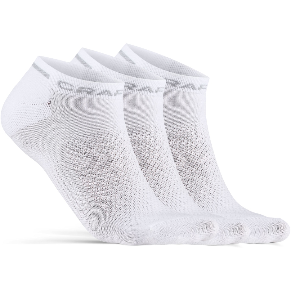 Produktbild von CRAFT Core Dry Shafless Socken 3er-Pack - White