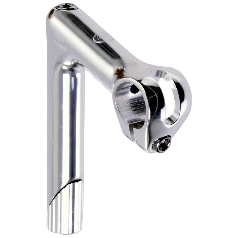 Image of Dia Compe ENE Classic Road Quill Stem with Cutout - 26.0 Clamp - Polished - 80 mm