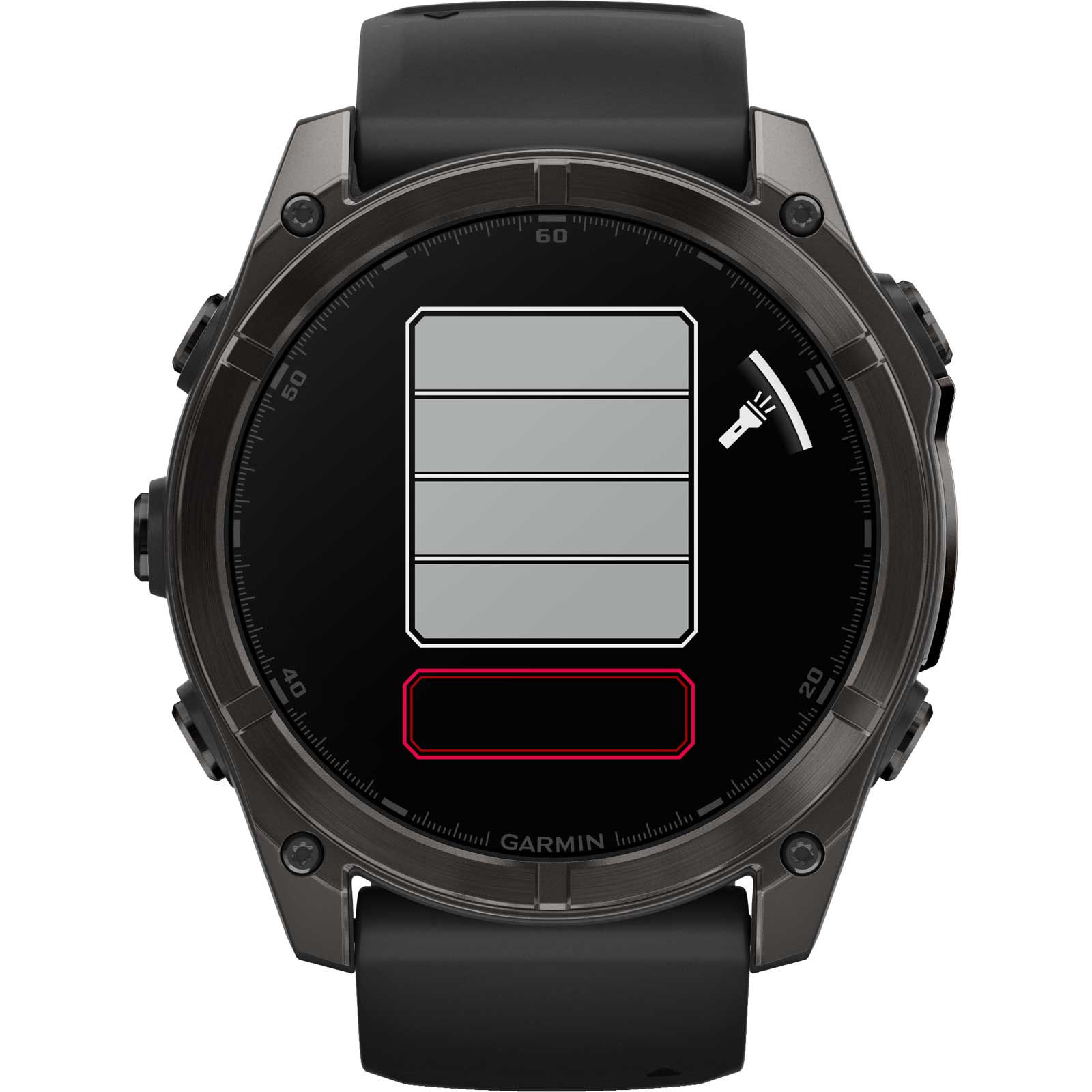 Garmin fenix 8 AMOLED Sapphire GPS Smartwatch 51mm Black Carbon Grey DLC