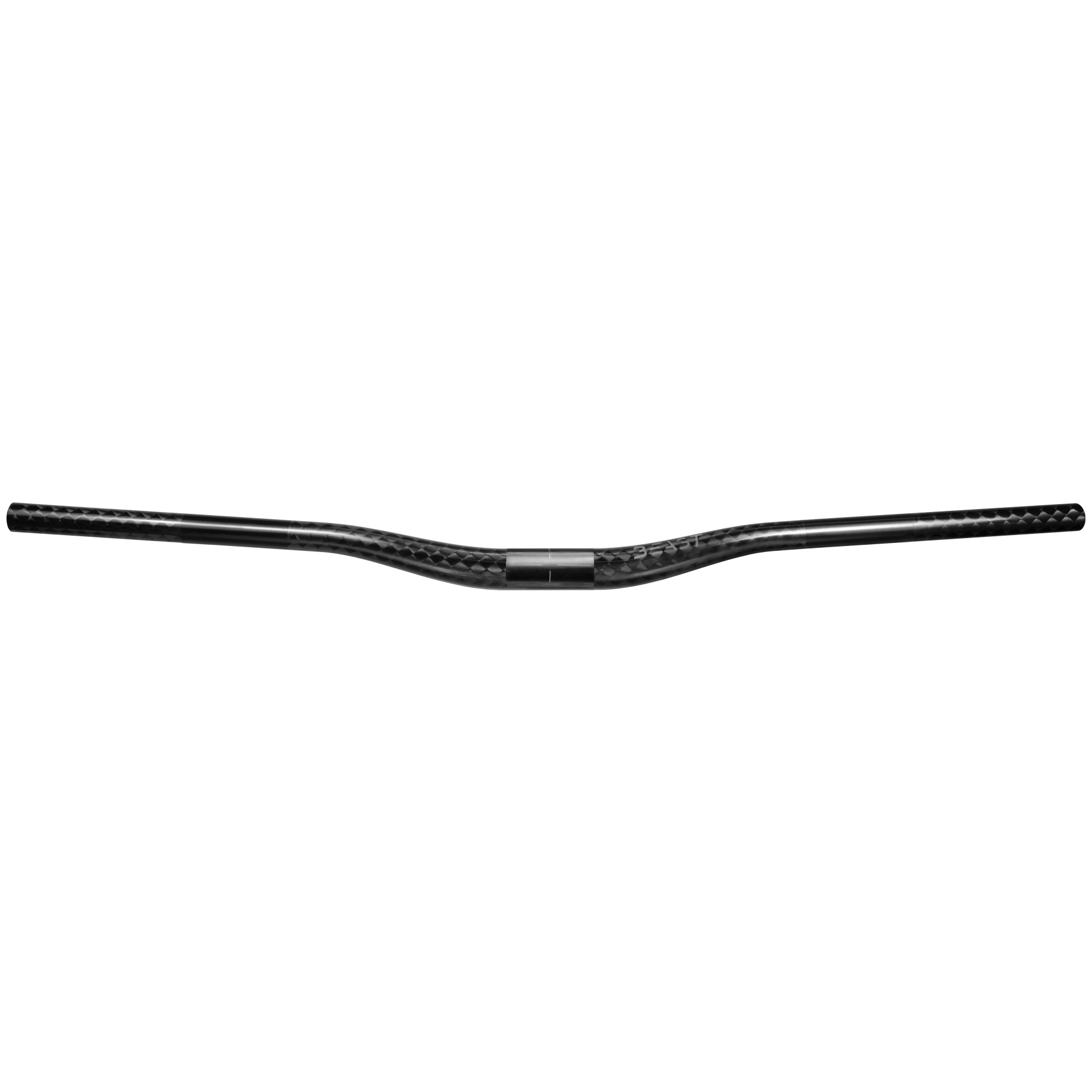 Productfoto van Beast Components Riser Bar IR Stuur - 31.8 | Carbon - 25mm | SQUARE black