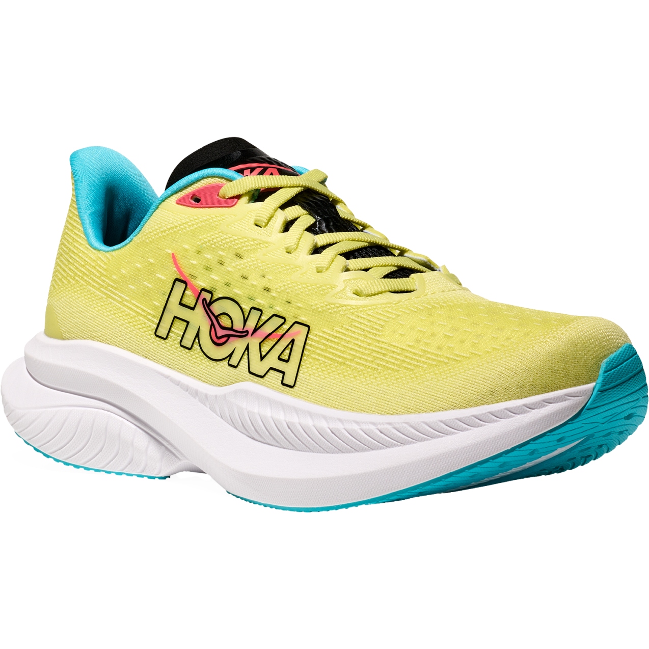 Kuva tuotteesta Hoka Mach 6 Running Shoes Men - yuzu / cielo blue