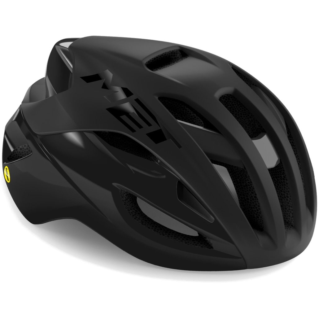 Image of MET Rivale MIPS Helmet - Black / Matt Glossy
