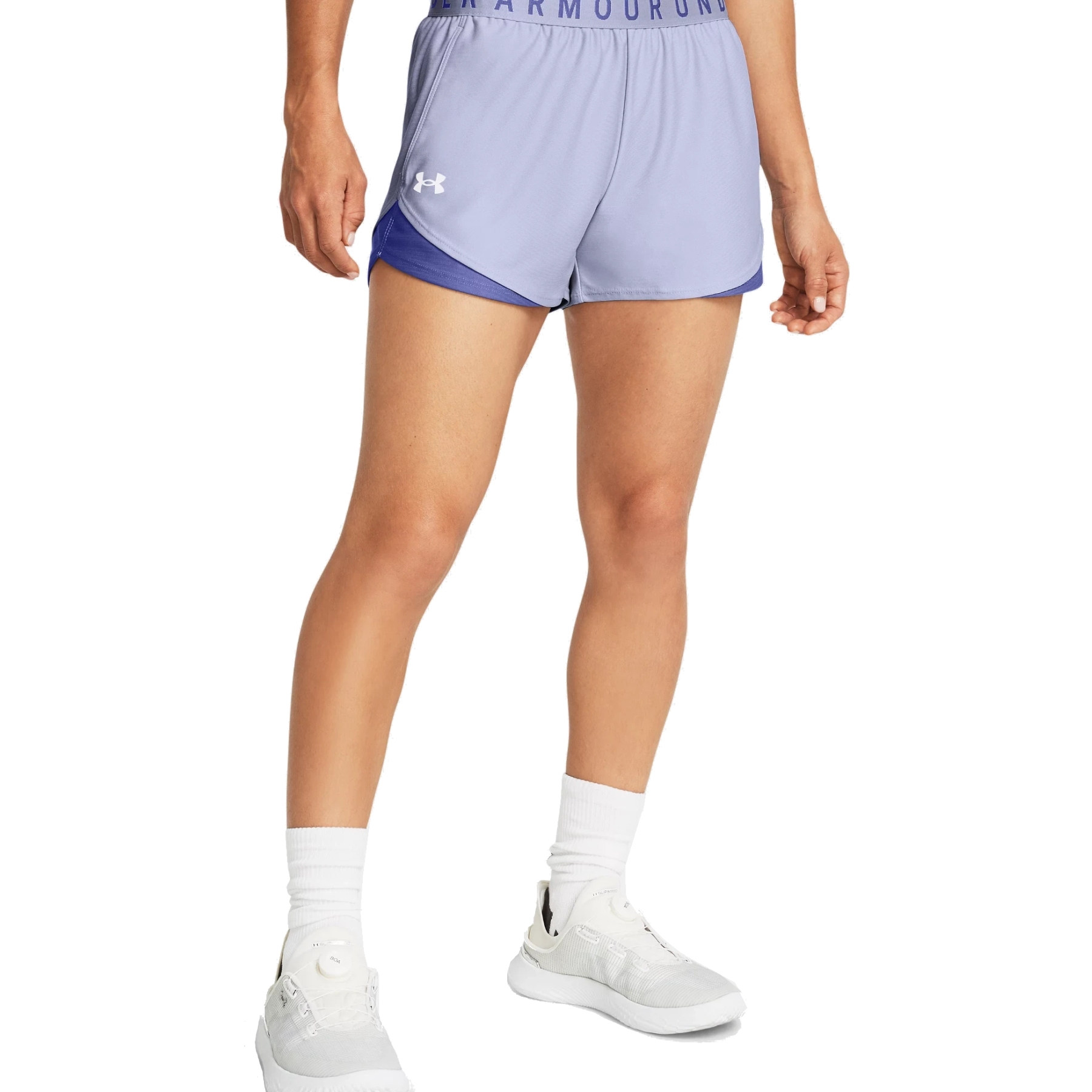Picture of Under Armour UA Play Up 3.0 Shorts Women - Celeste/Starlight/White
