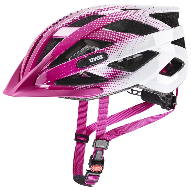 Produktbild von Uvex air wing Helm - pink-weiß
