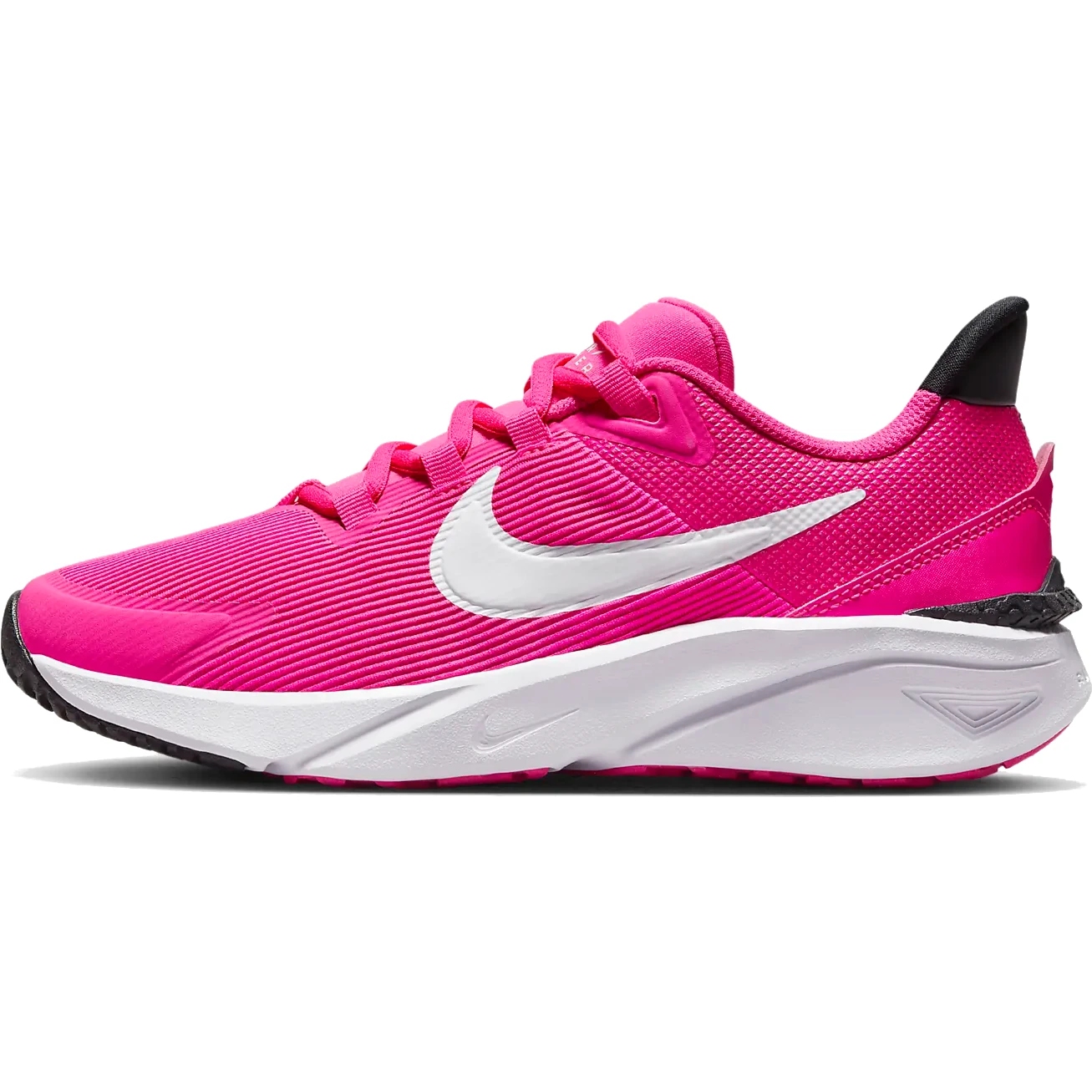 Produktbild von Nike Star Runner 4 Schuhe für Kinder - fierce pink/black-white DX7615-601