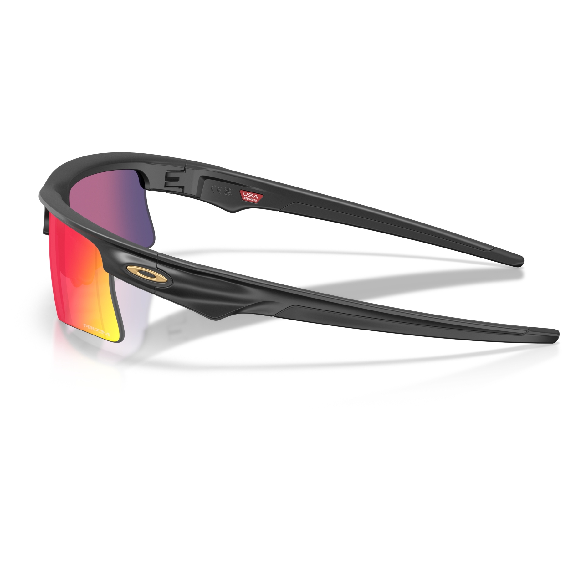 Oakley Bisphaera Speed Glasses - Matte Black/Prizm Road - OO9534