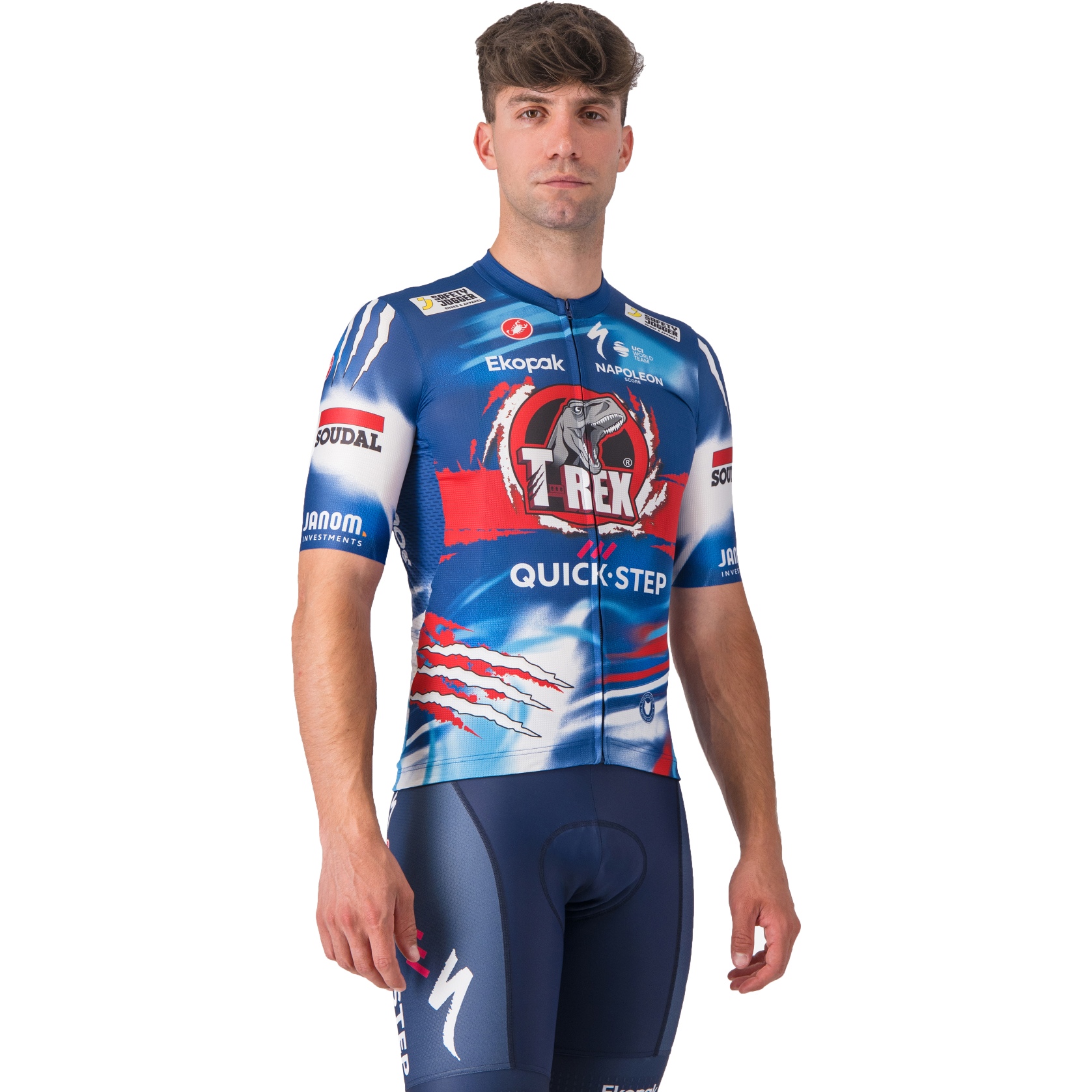 Kuva tuotteesta Castelli Competizione 3 Jersey Team Soudal Quick-Step Men - vuelta 160