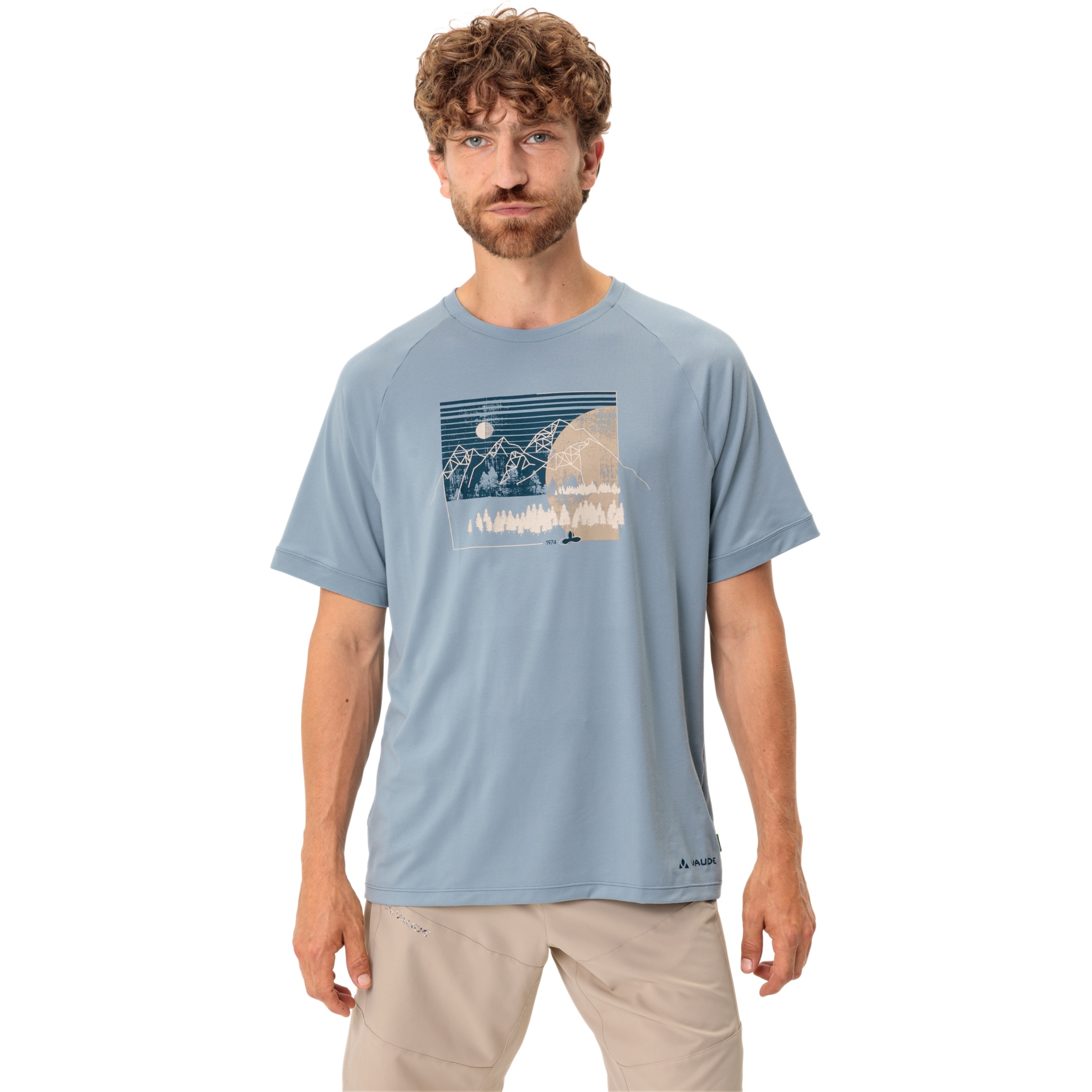 Productfoto van Vaude Gleann II T-Shirt Heren - nordic blue