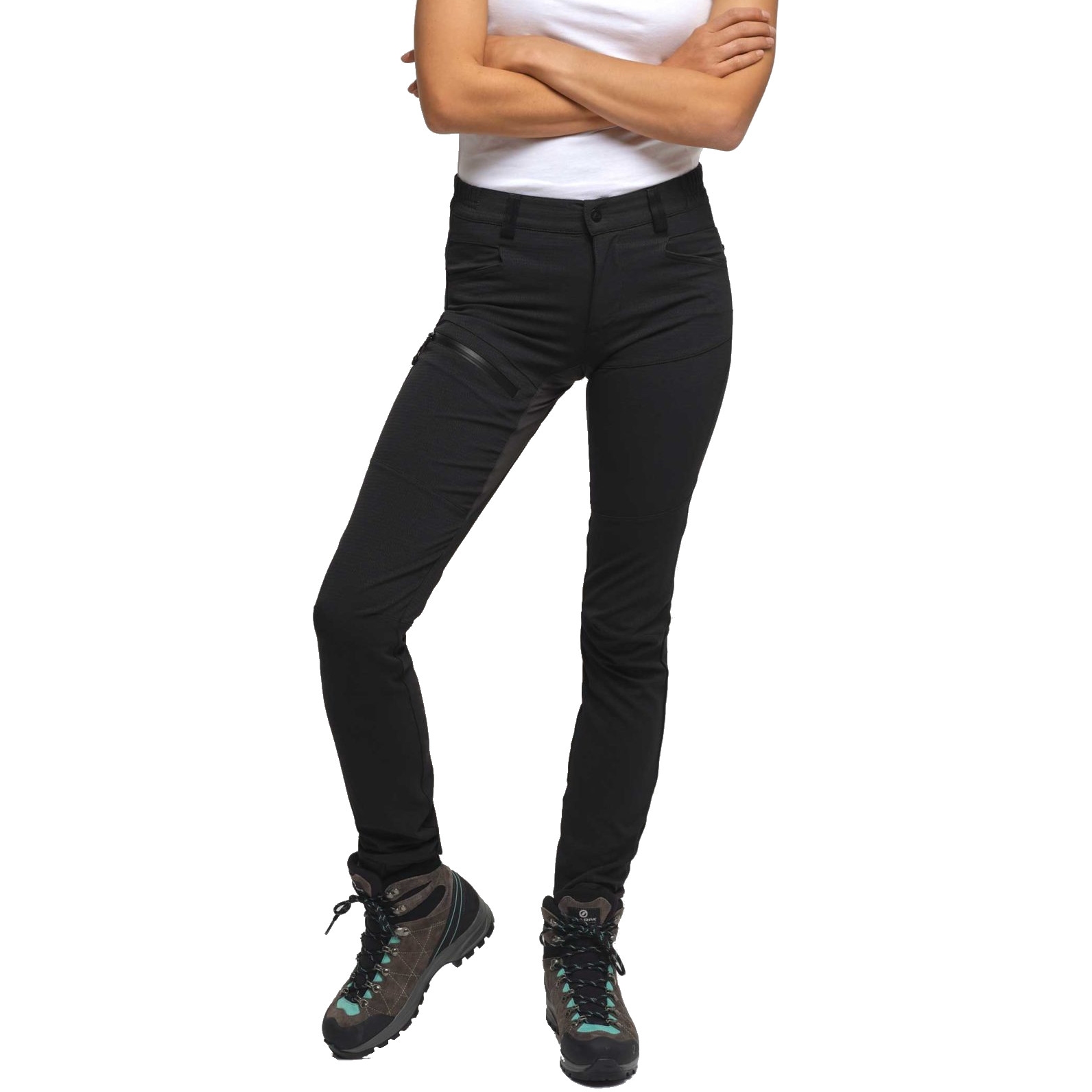 Picture of LOOKING FOR WILD F208 Womens Trekking Pants - Black