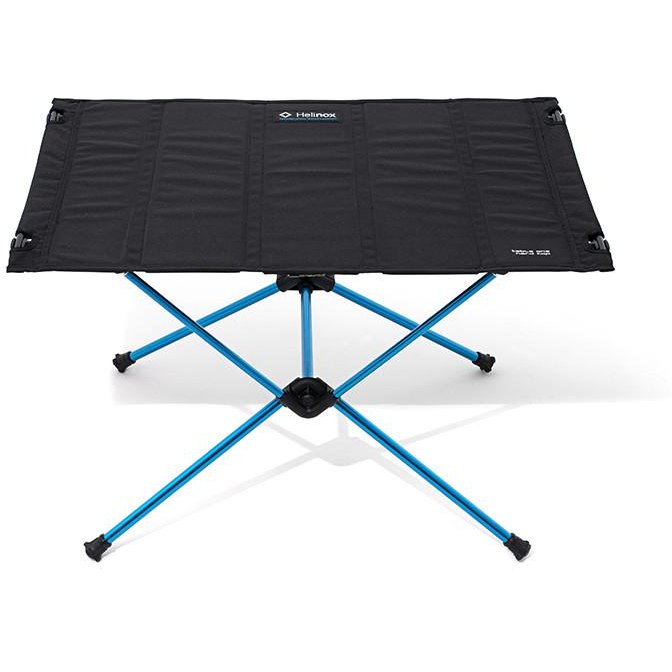 Productfoto van Helinox Table One Hard Top - Campingtafel - Zwart / Cyan Blue