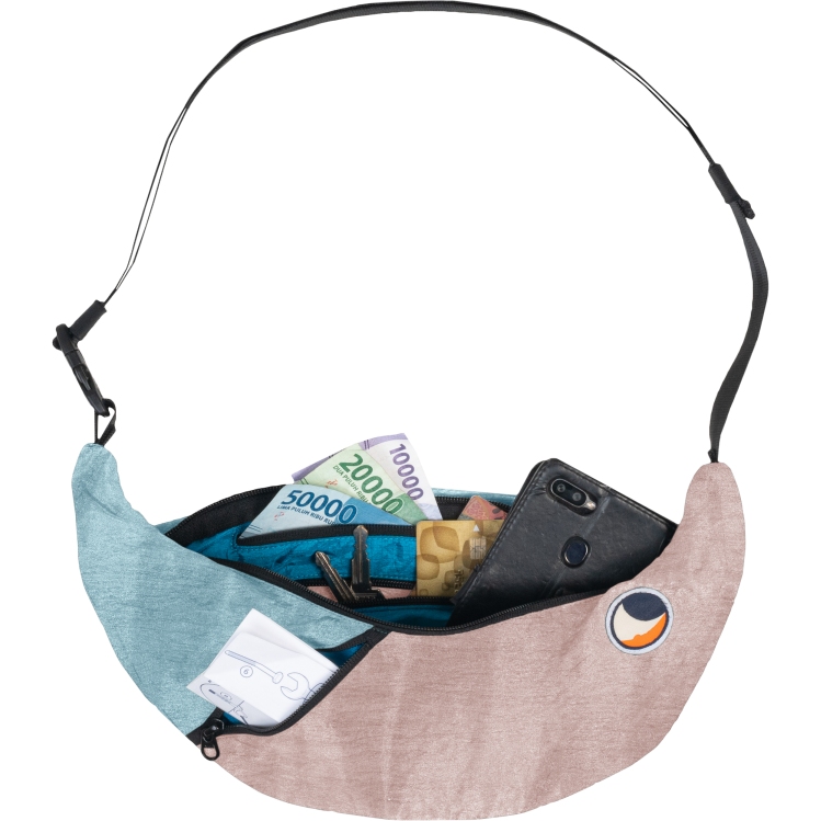Foto de Ticket To The Moon Bandolera - Sling Bag - Peach / Cloud