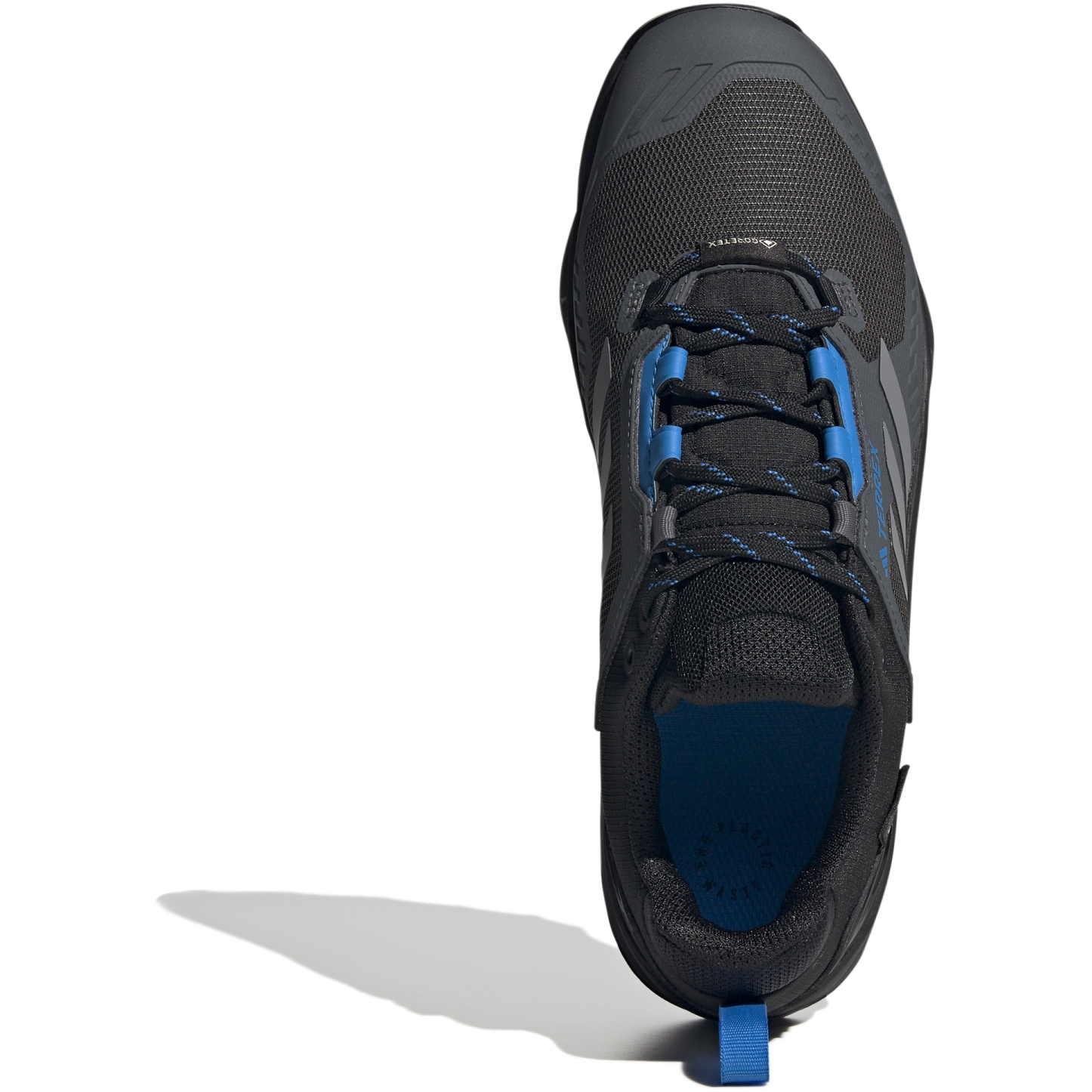 adidas Men's TERREX Swift Hiking Shoes - core black/grey heather/blue rust HR1311