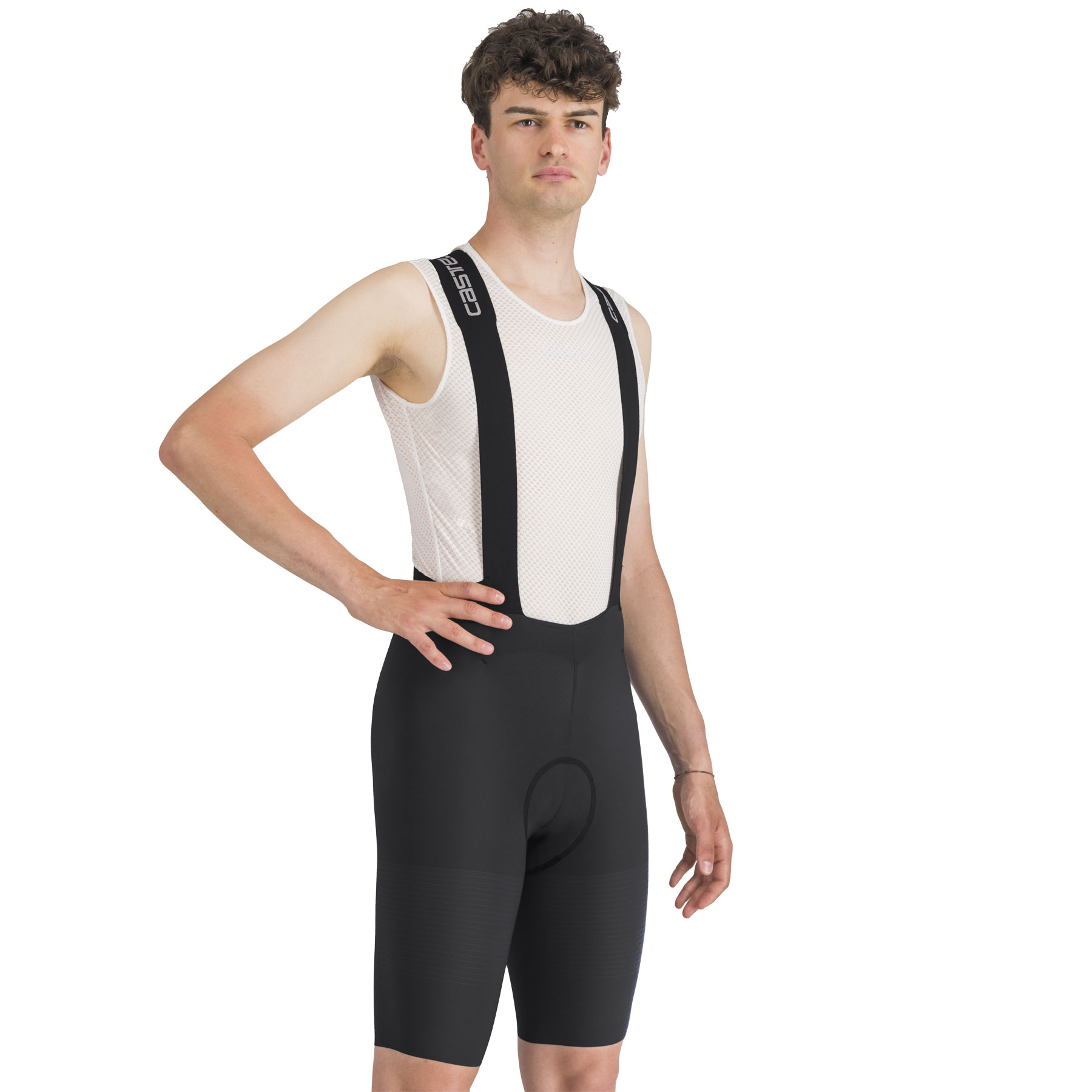 Мужские полукомбинезоны Castelli Premio Evo - черный 010