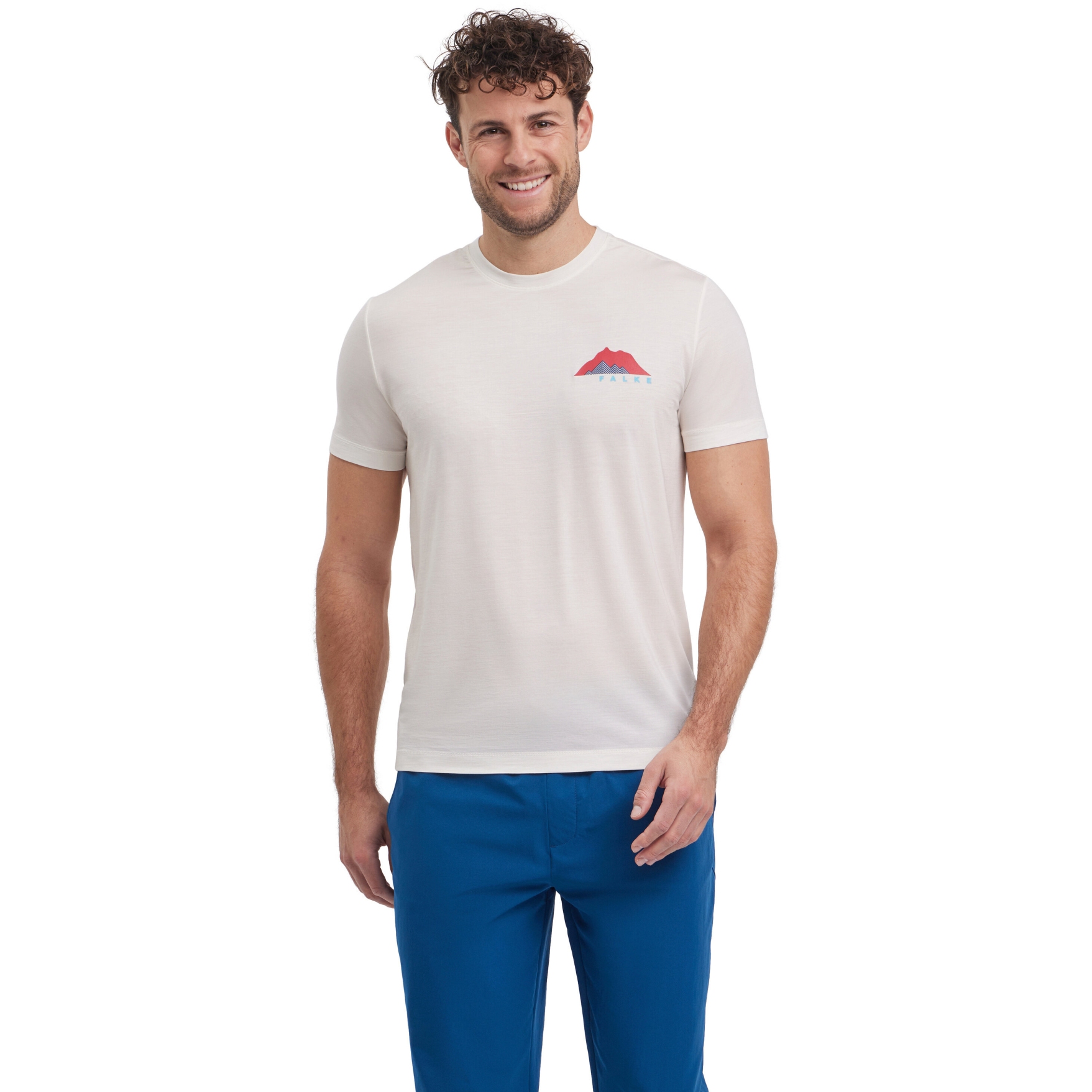 Produktbild von Falke TK Climawool T-Shirt Herren - off-white 2040