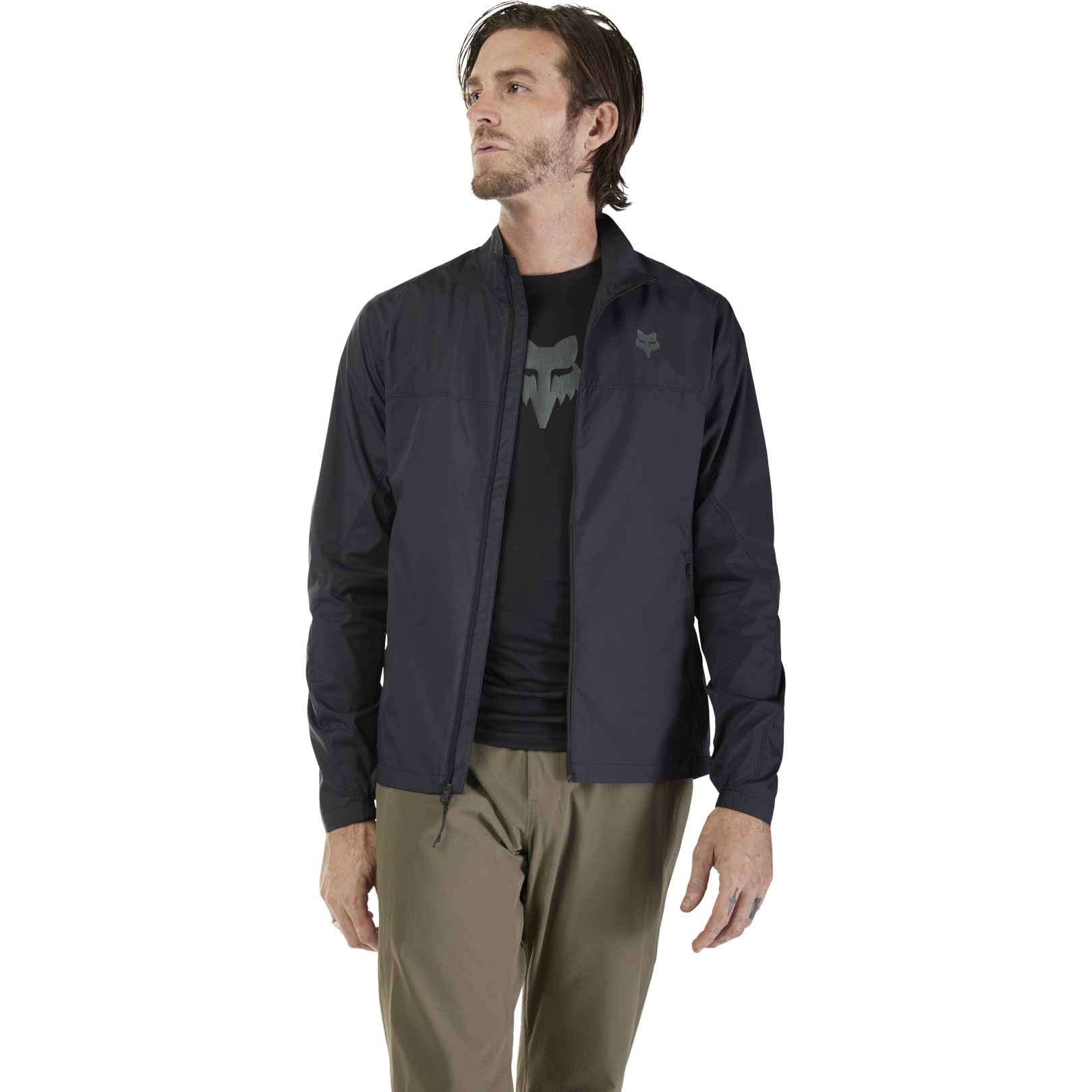 FOX Gilet VTT Homme - Flexair Fire - noir FOX Gilet VTT Homme - Flexair Fire - noir