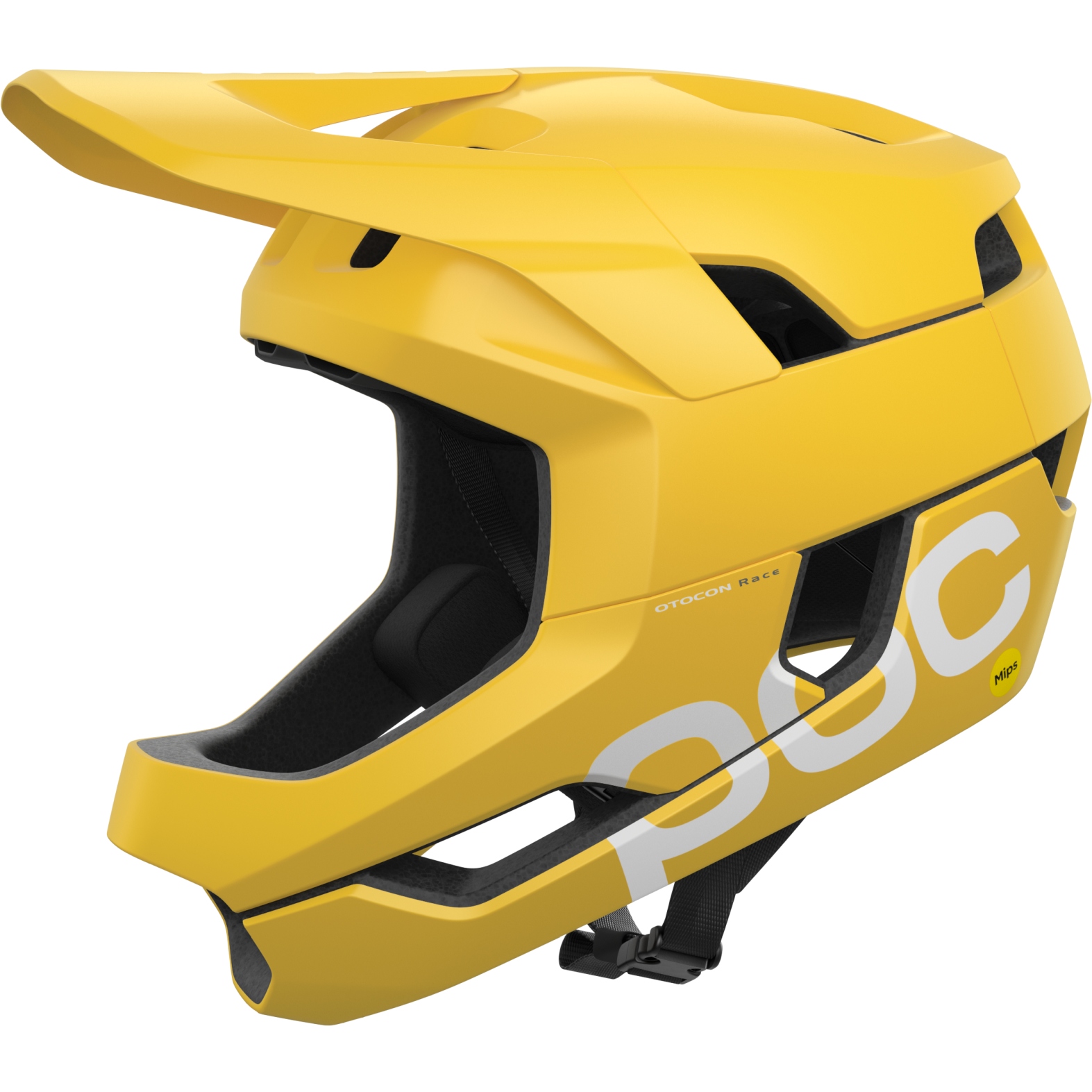 Produktbild von POC Otocon Race MIPS Helm - 1331 Aventurine Yellow Matt
