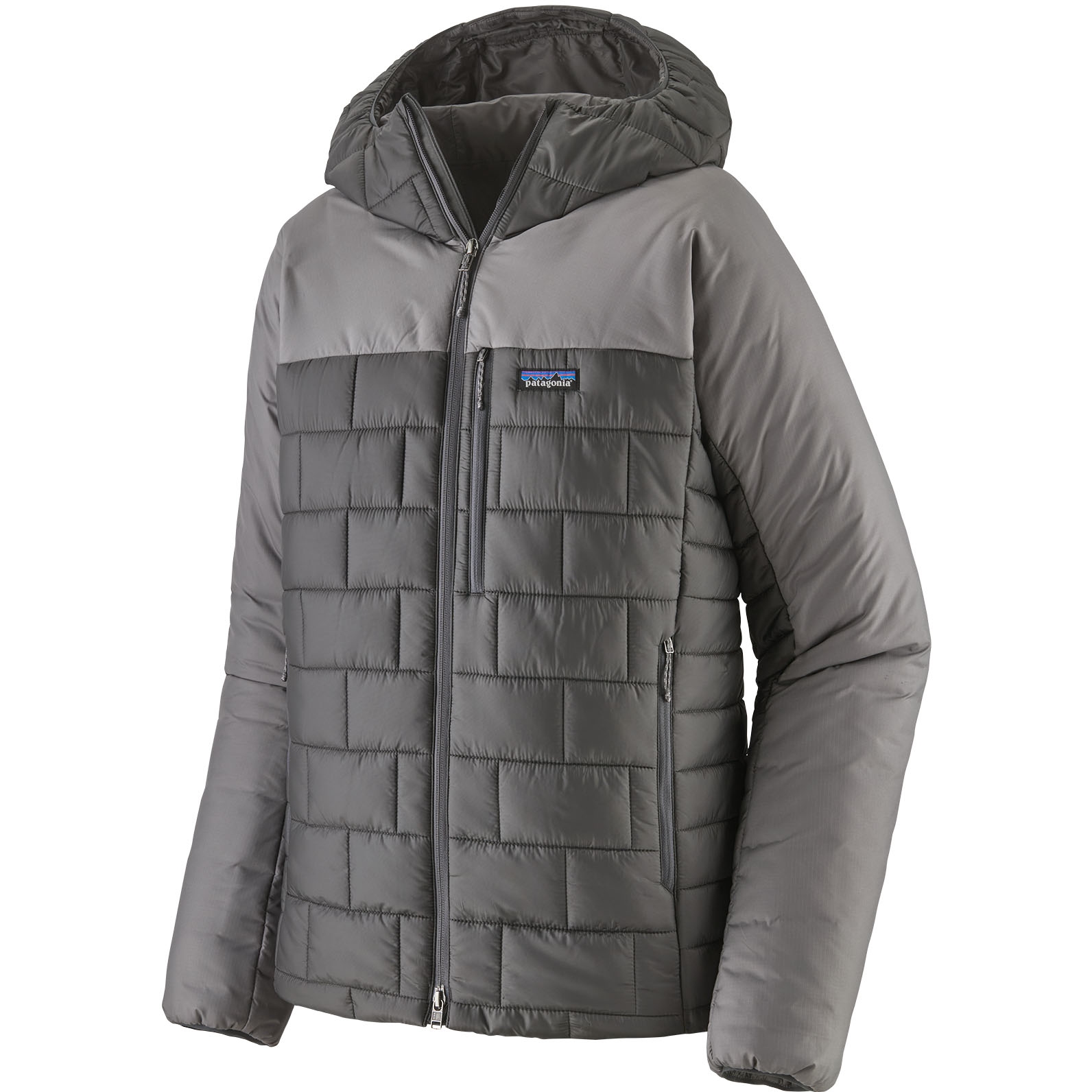 Patagonia Hi-Loft Nano Puff Hoody Men - Forge Grey | BIKE24