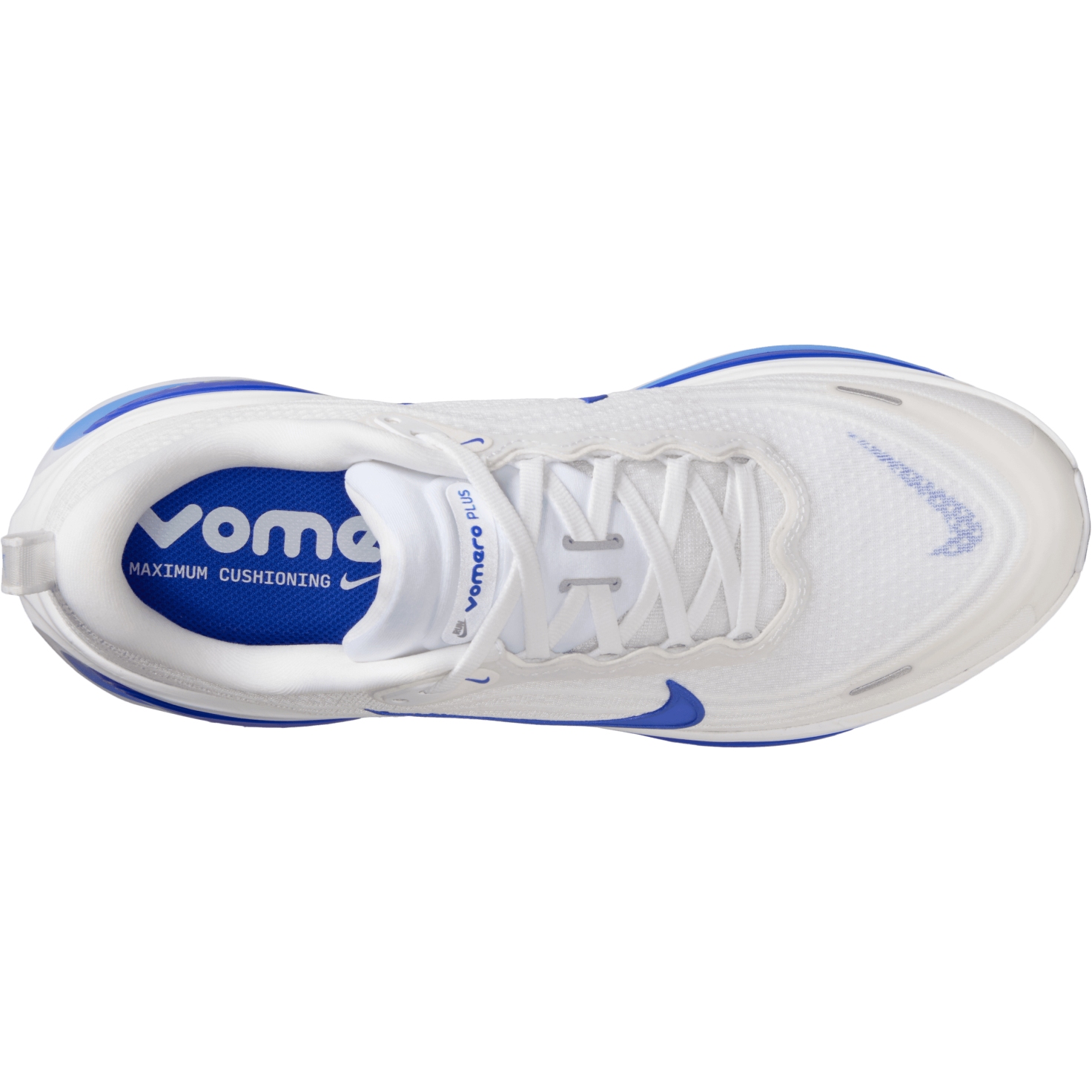 Nike Vomero Plus Running Shoes Men - white/racer blue/chalk blue