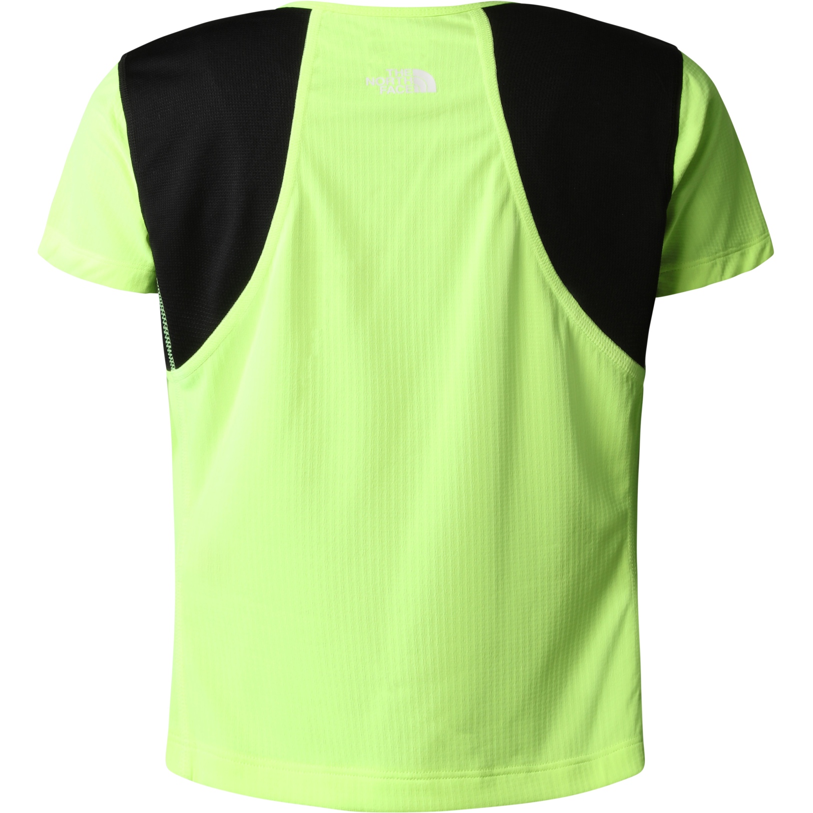 The North Face Lightbright T Shirt Dames 825S LED Yellow TNF Black BIKE24