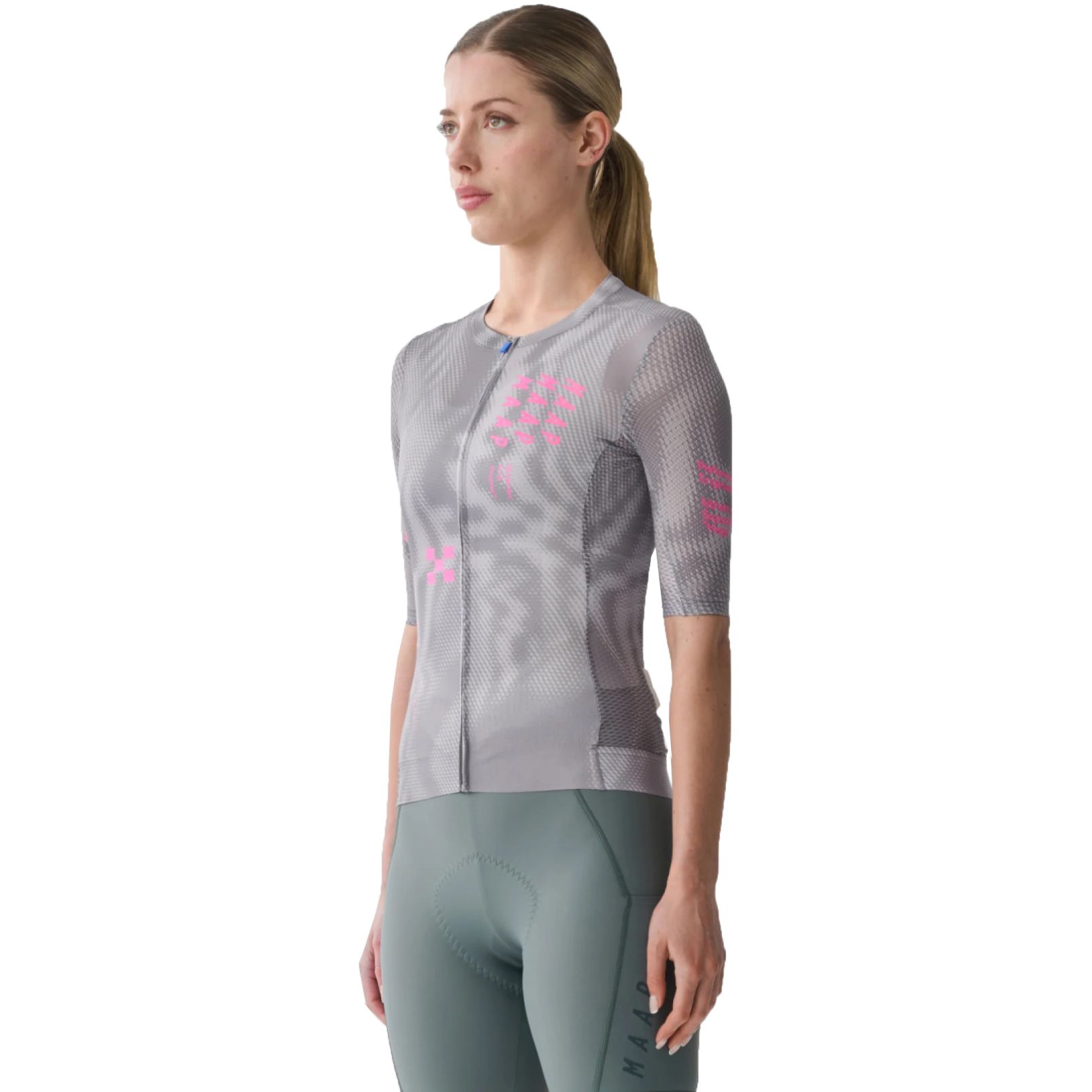 Produktbild von MAAP Privateer C.H Pro Air 3.0 Chad Haga Kurzarmtrikot Damen - steel