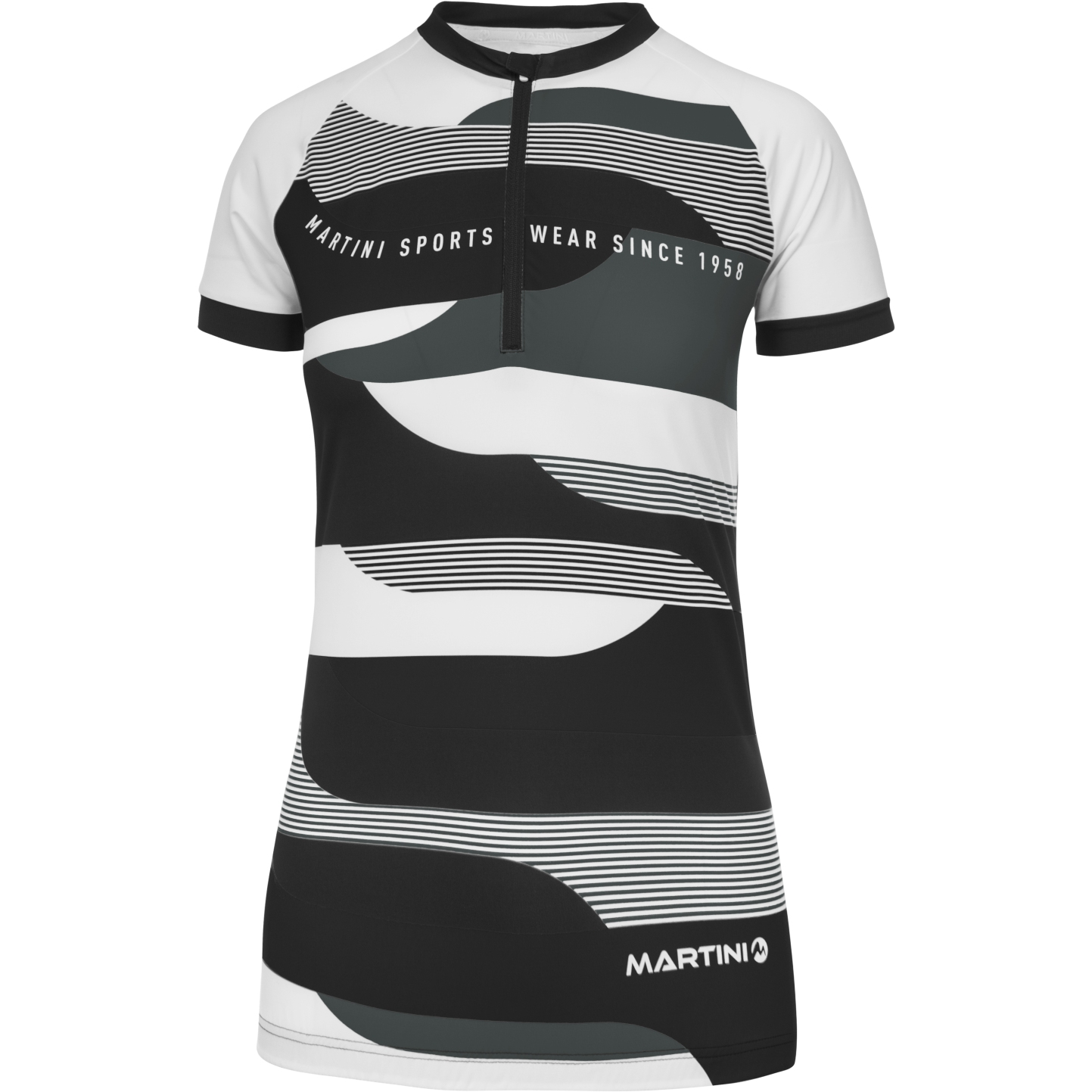 Picture of Martini Sportswear Selvetica Women&#039;s Shirt - black/steel/white