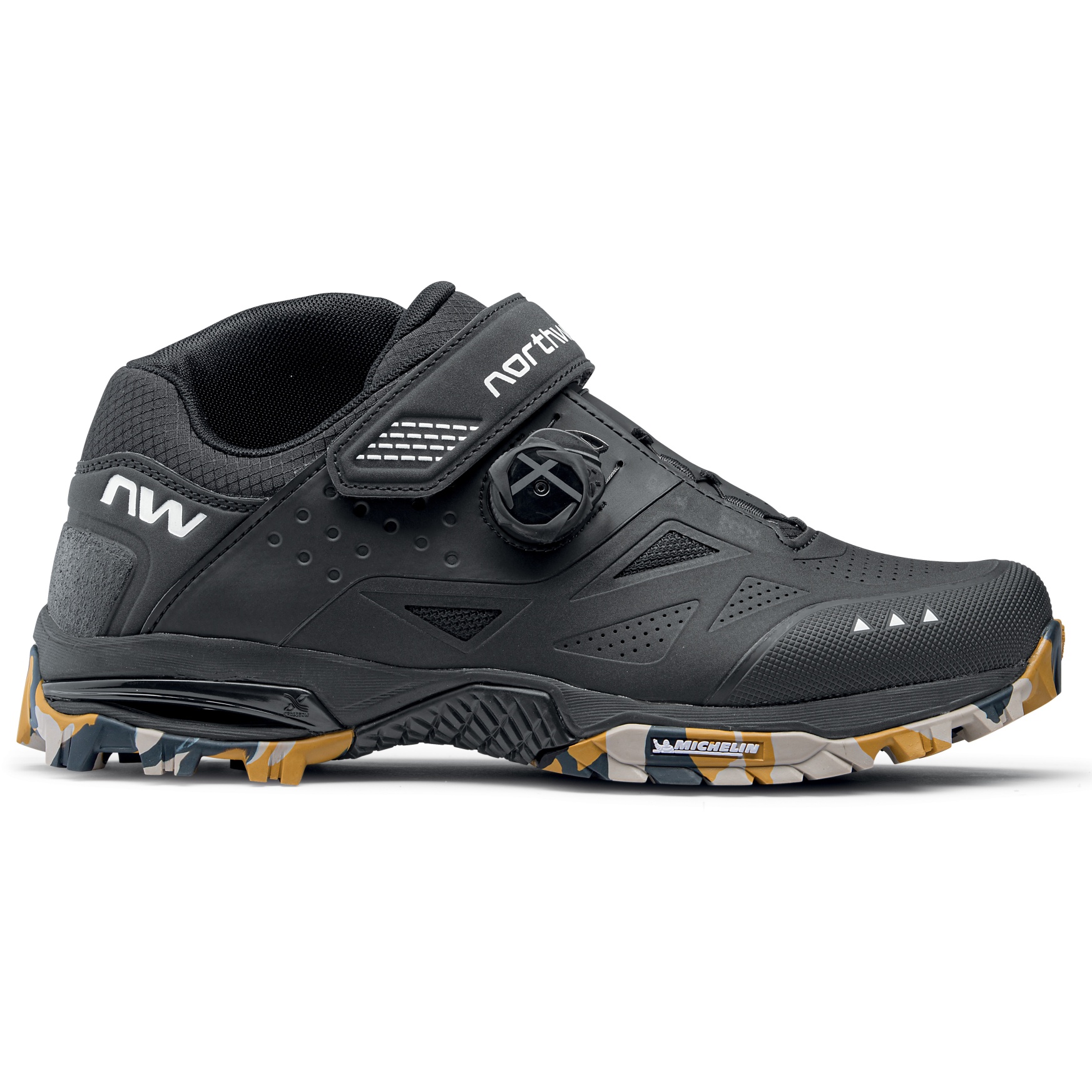 Picture of Northwave Enduro Mid 2 All Terrain Shoes Men - black/camo sole 60