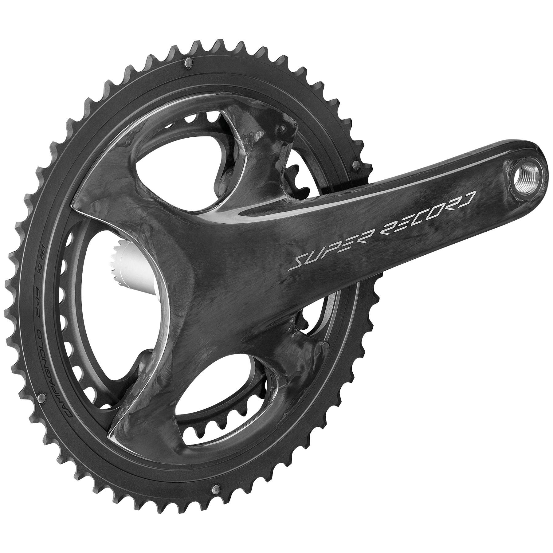 Campagnolo SUPER RECORDクランク170mm 52-36T Campagnolo Super Record 13 Crankset - Carbon | Ultra Torque | 2x13