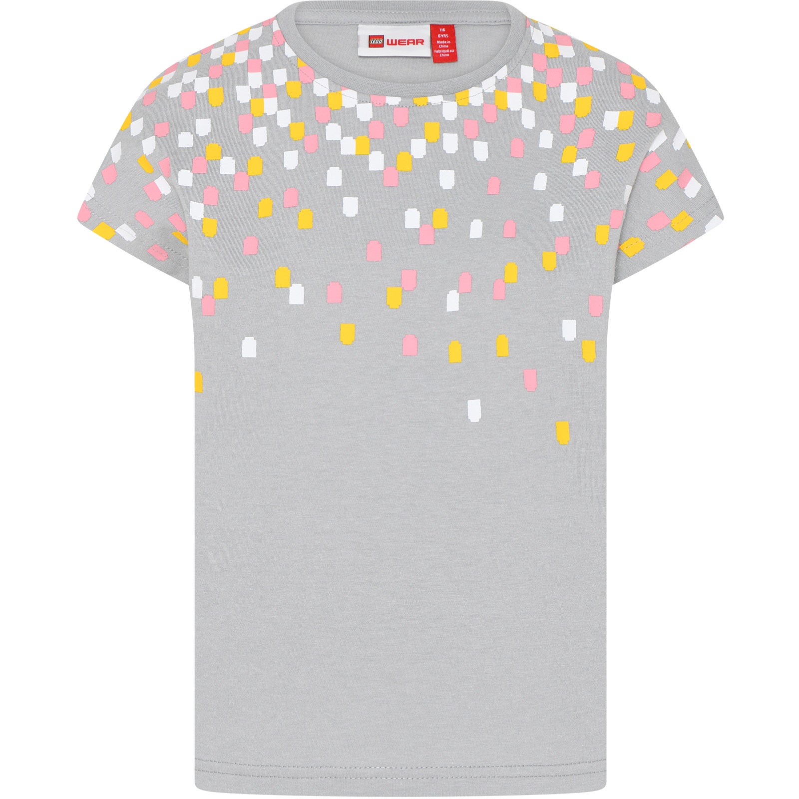 Picture of LEGO® Trisse 304 - Girls T-Shirt S/S - Light Grey