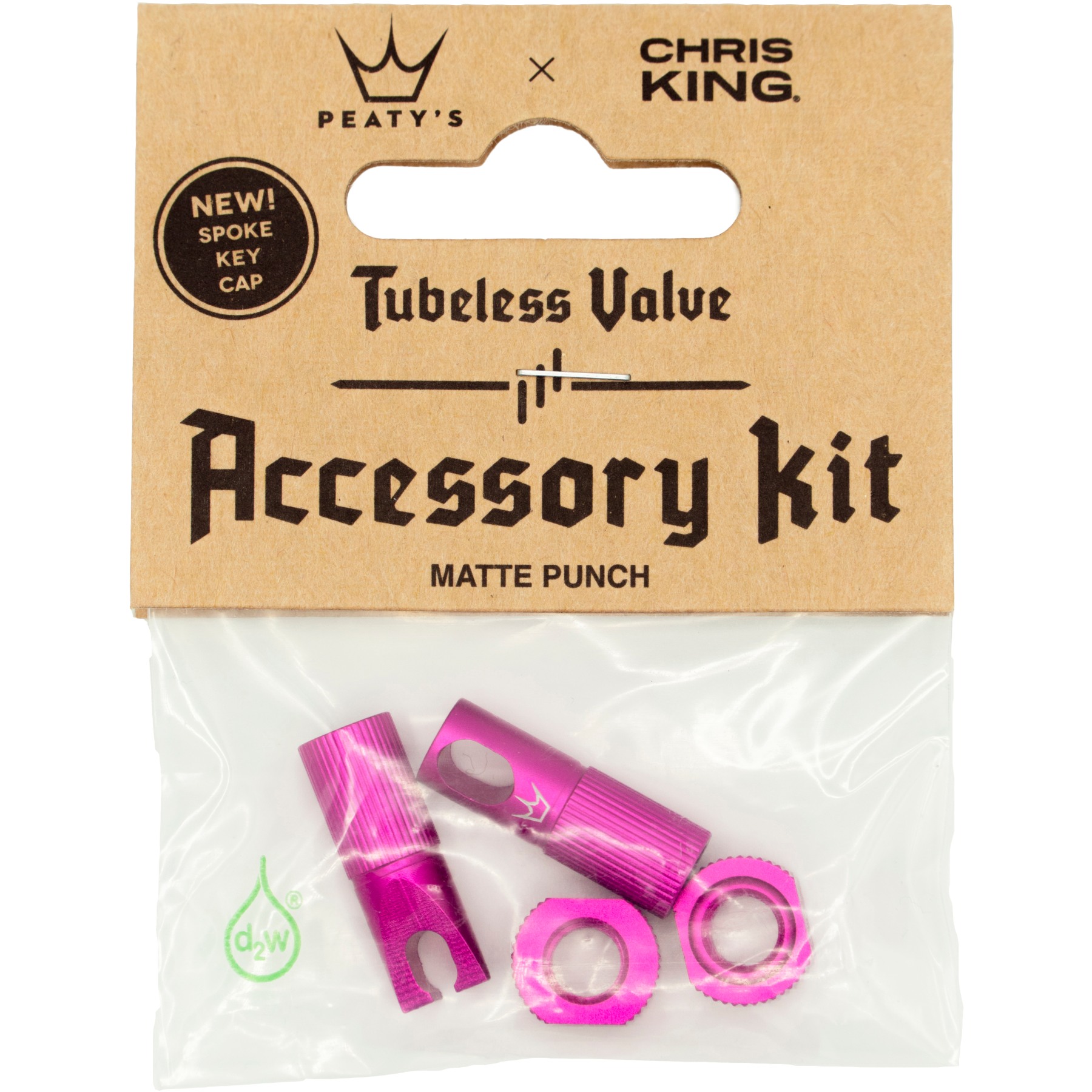 Picture of Peaty&#039;s x Chris King Tubeless Valves Accessory Kit - MK2 - punch