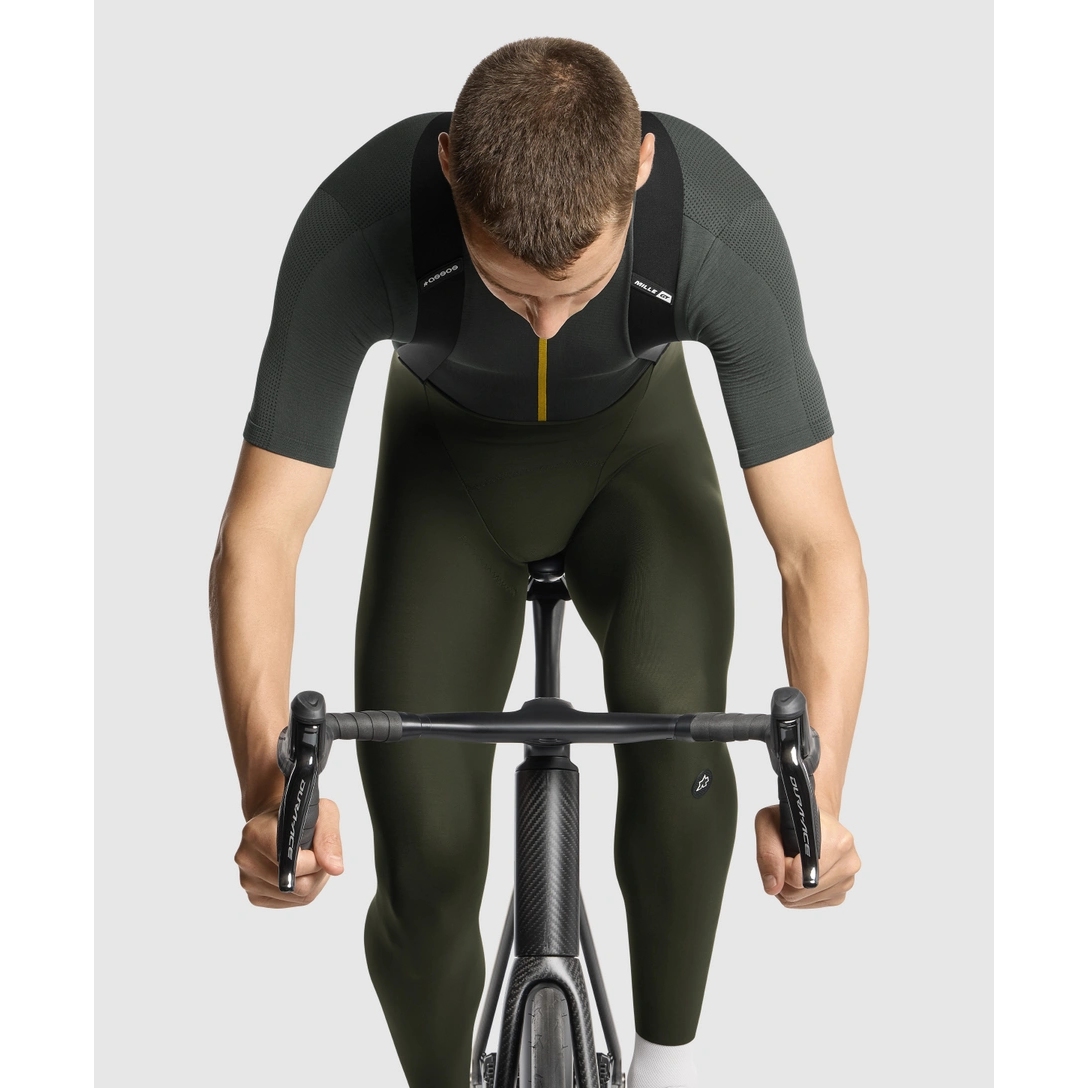 Assos MILLE GT S11 Spring Fall Bib Tights Men - deep green | BIKE24