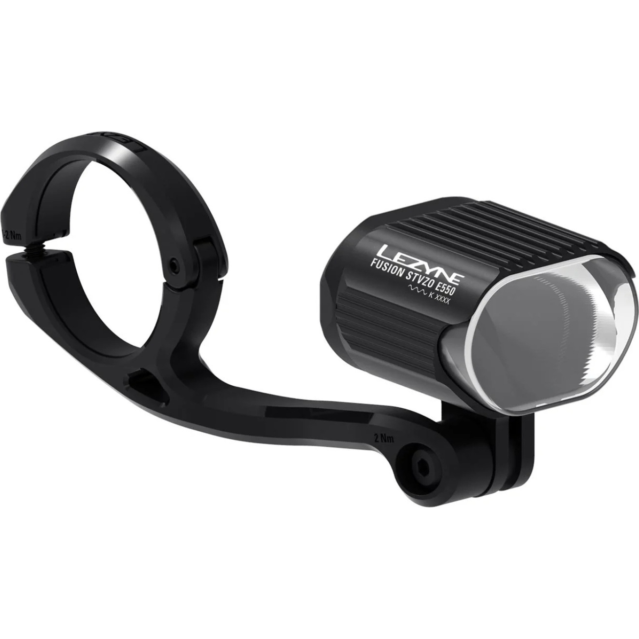 Productfoto van Lezyne Fusion E550 E-Bike Lamp Vooraan - zwart