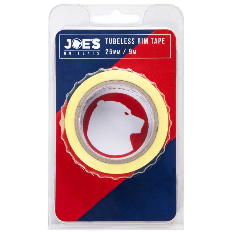 Productfoto van Joe&#039;s No Flats Tubeless Velglint Yellow - 25mm x 9m