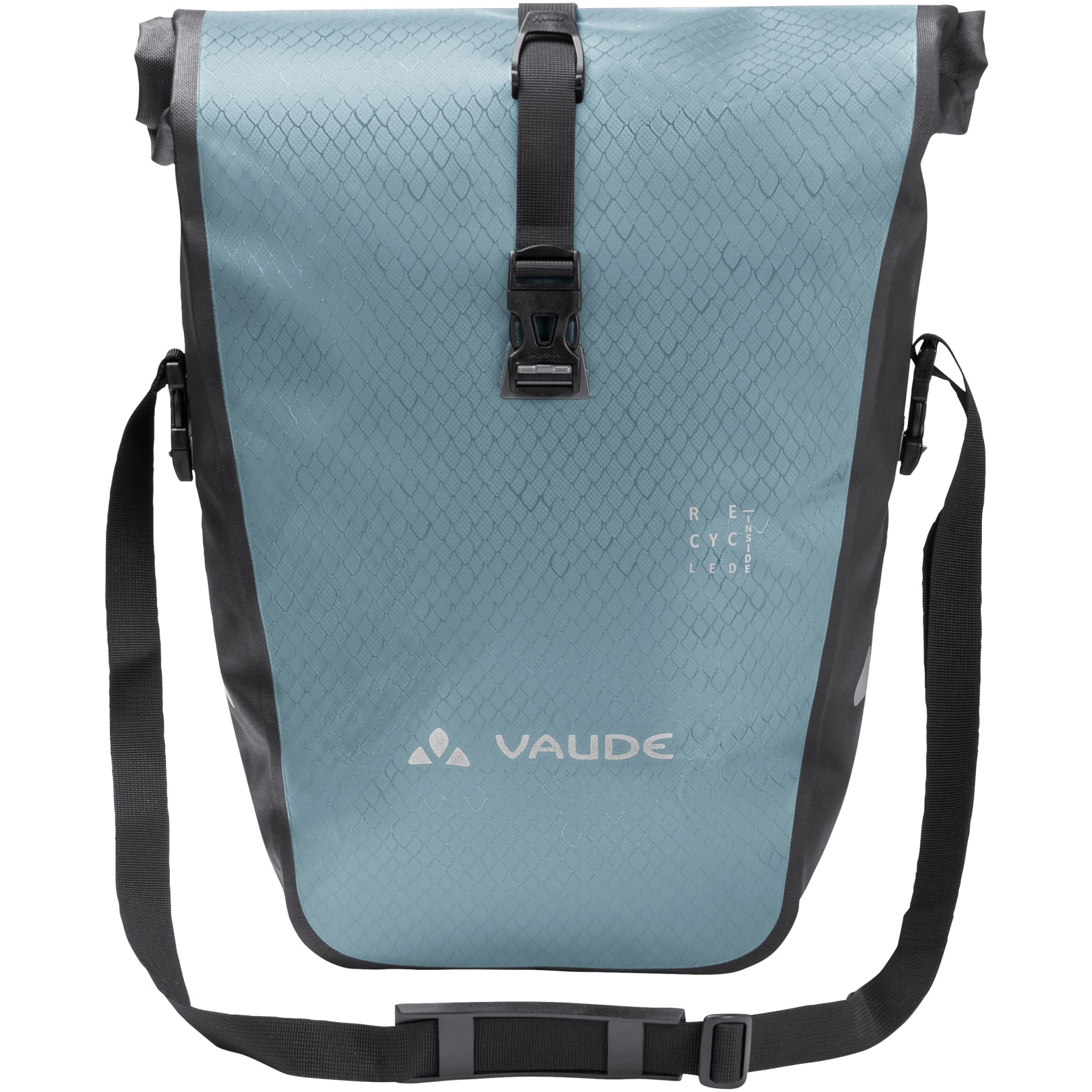 Picture of Vaude Aqua Back Single Bike Pannier (rec) 24L - nordic blue